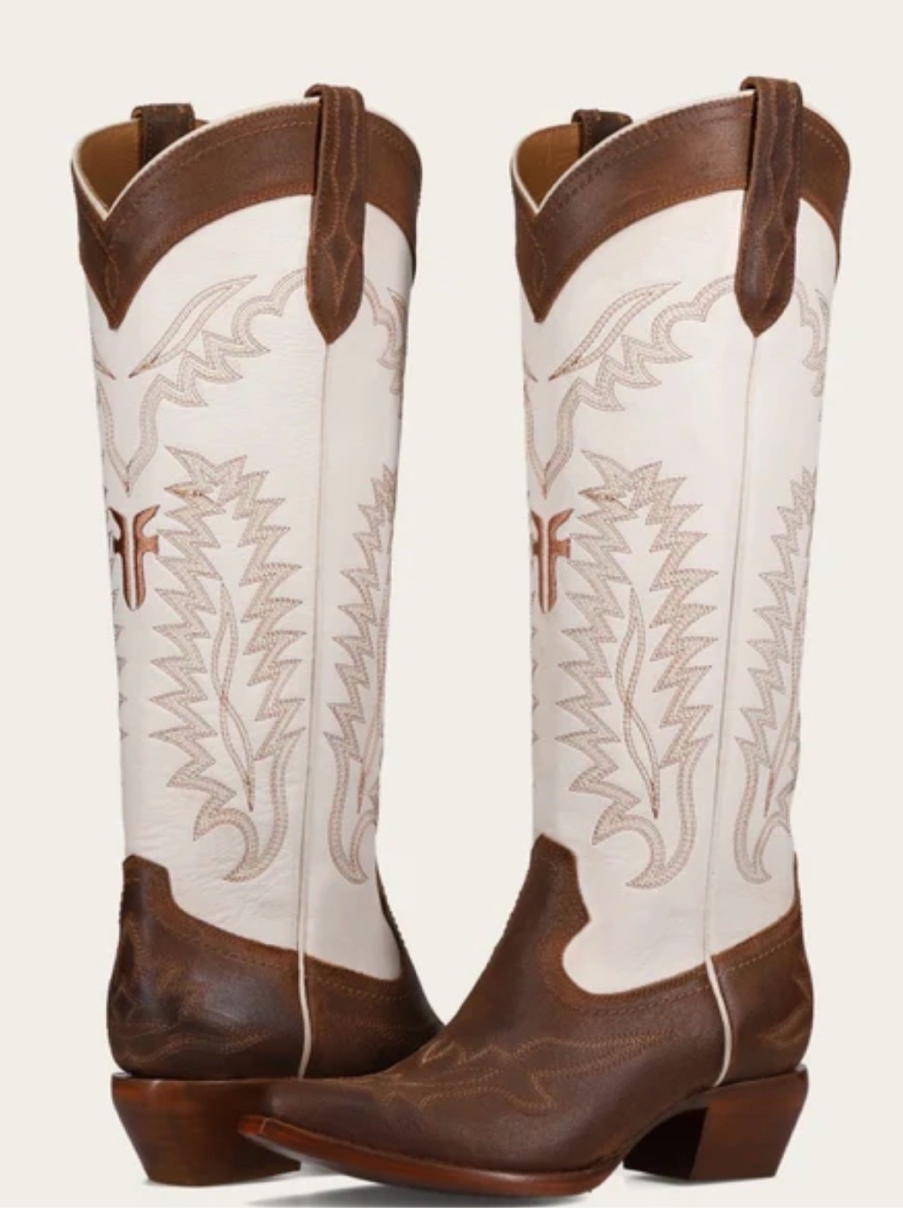 Frye two tone cowboy boot by Frye | Pickle