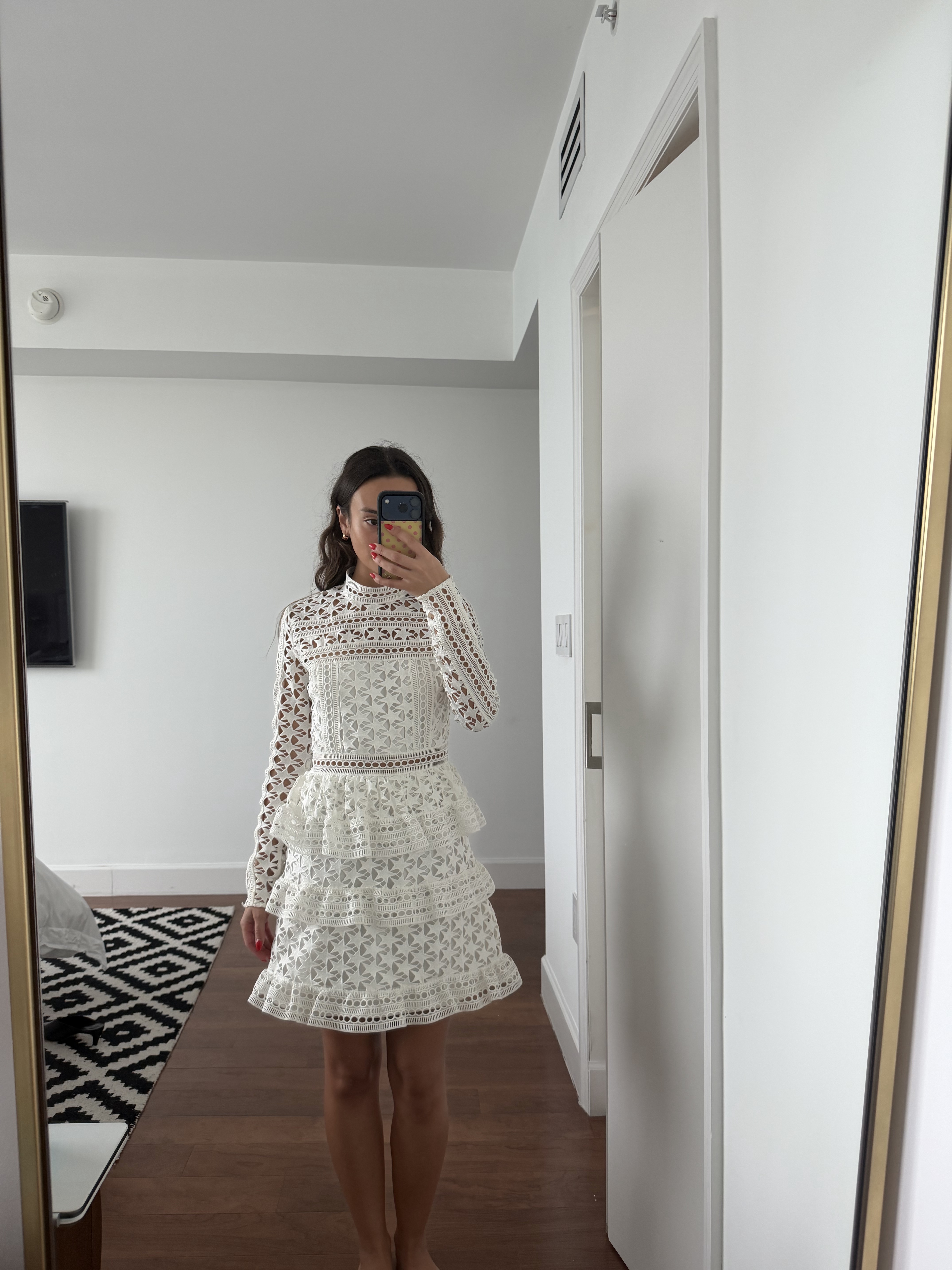 Self Portrait star lace mini dress by Self Portrait - Pickle