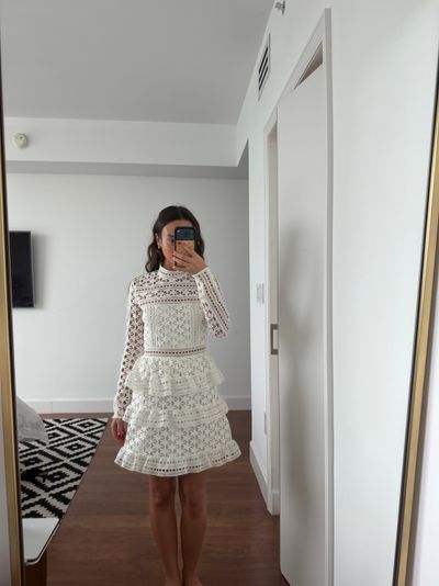 Self Portrait star lace mini dress by Self-Portrait | Pickle