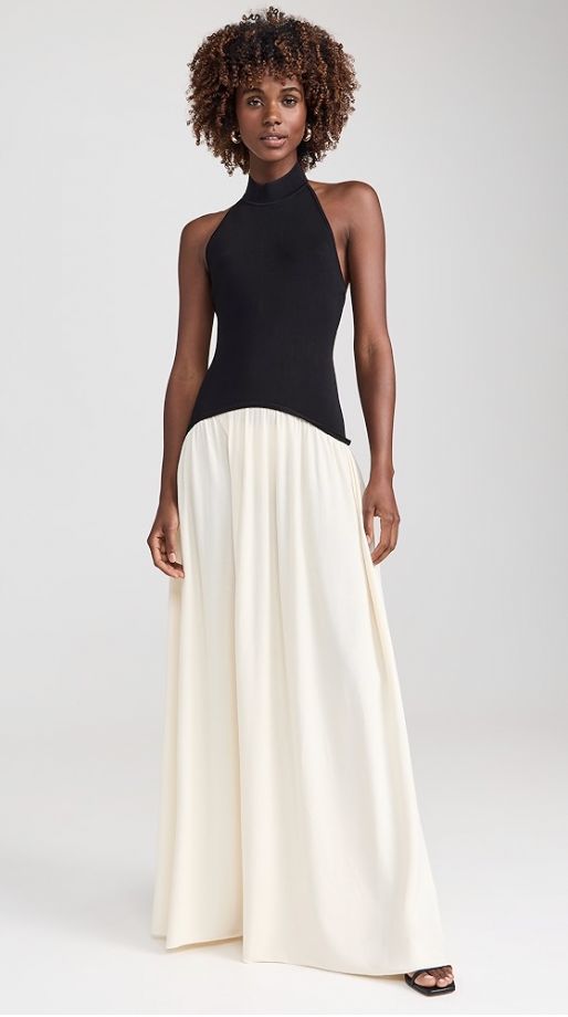 Solid & Striped two tone dress