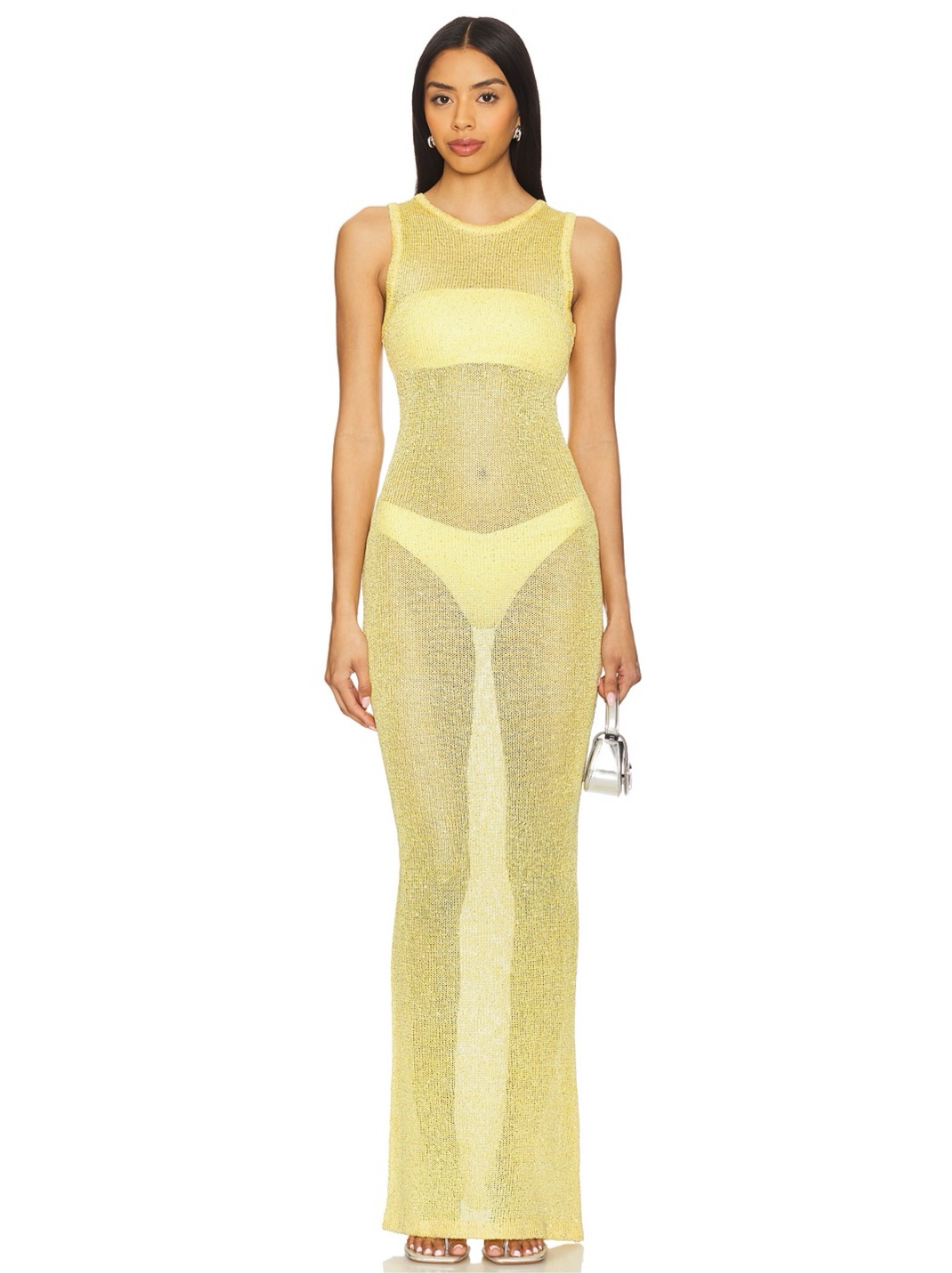 Superdown Shimmer Dress