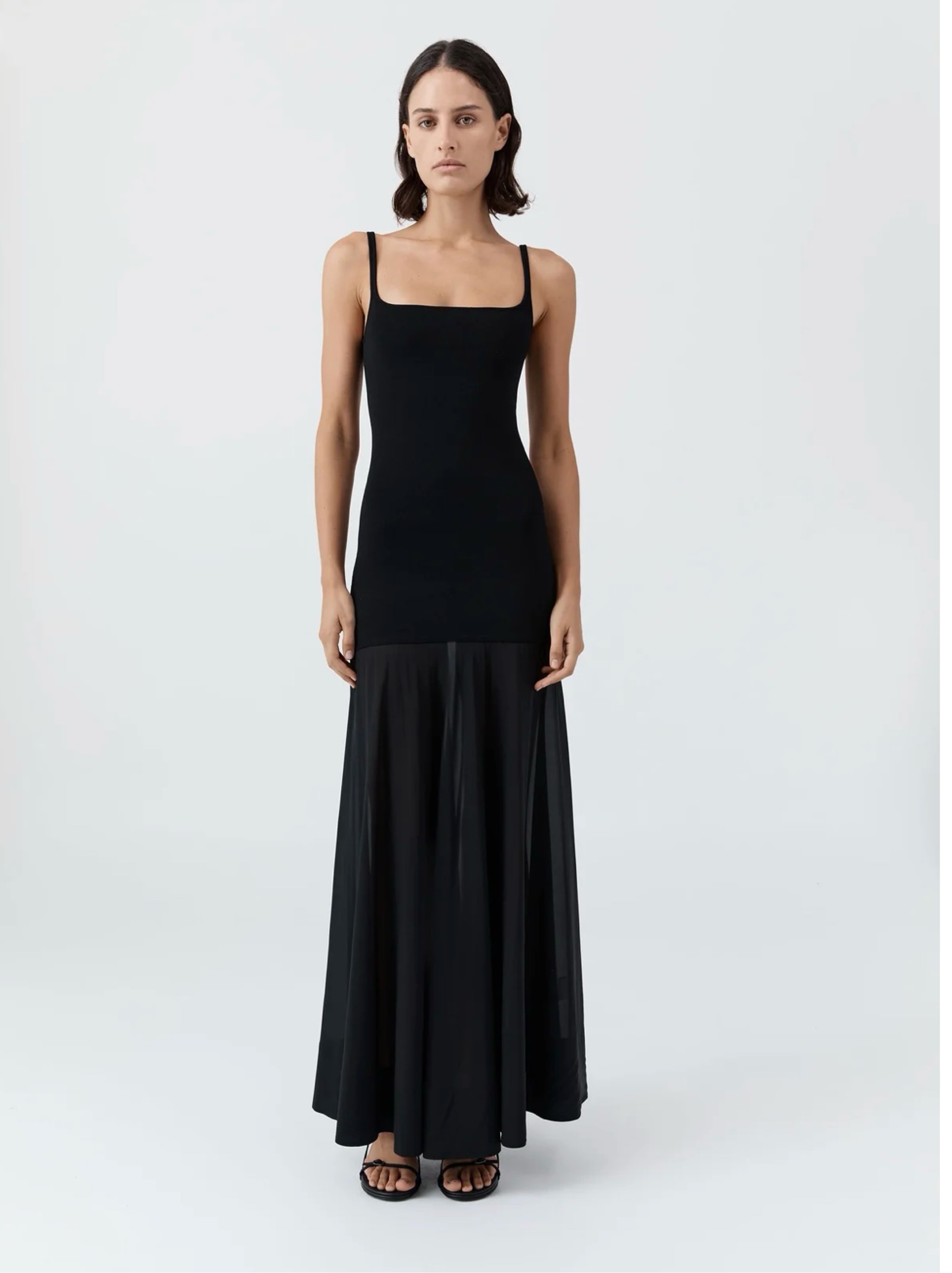 St. Agni Drop waist dress