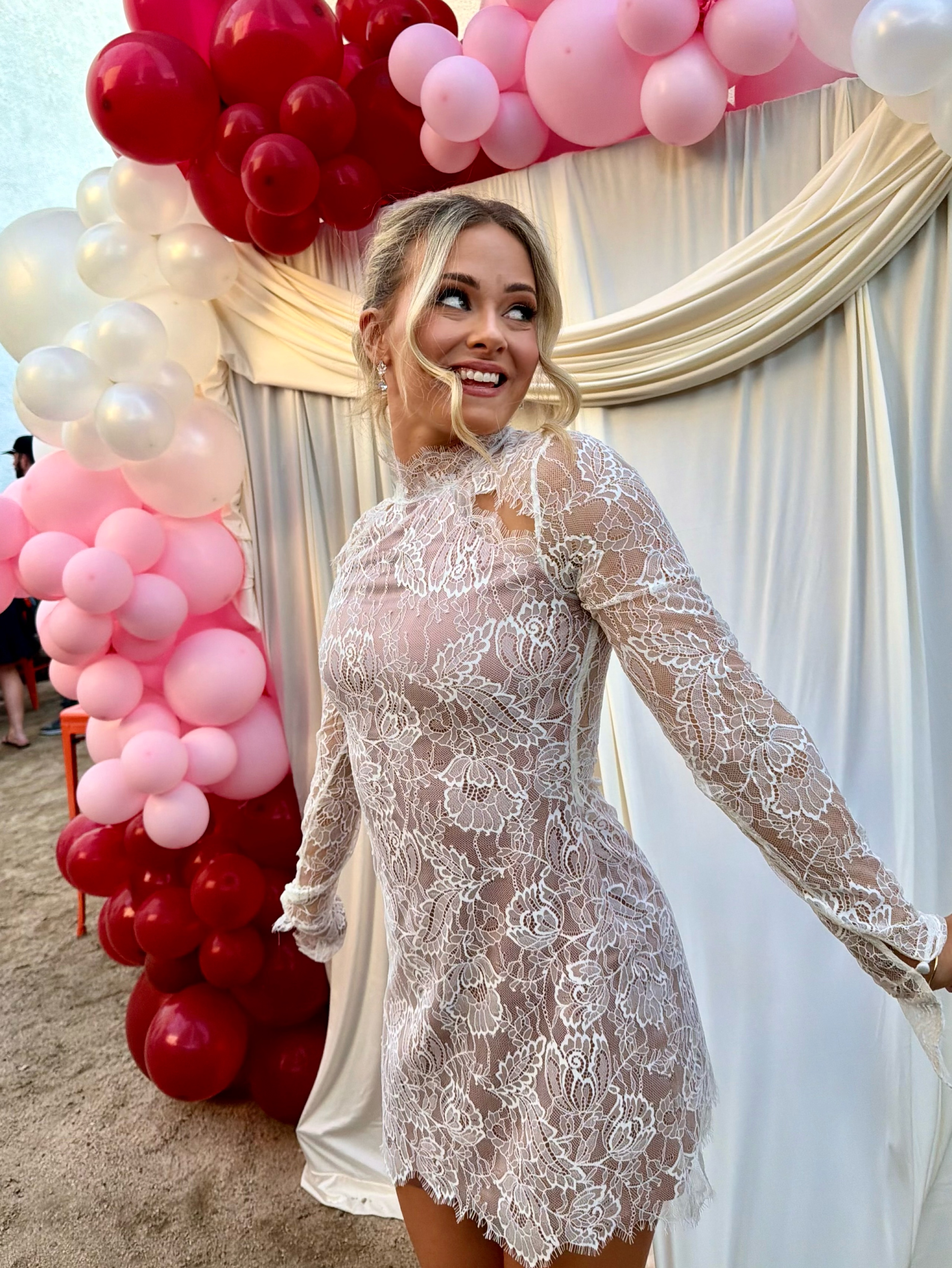 Retrofete Gilana Lace Dress