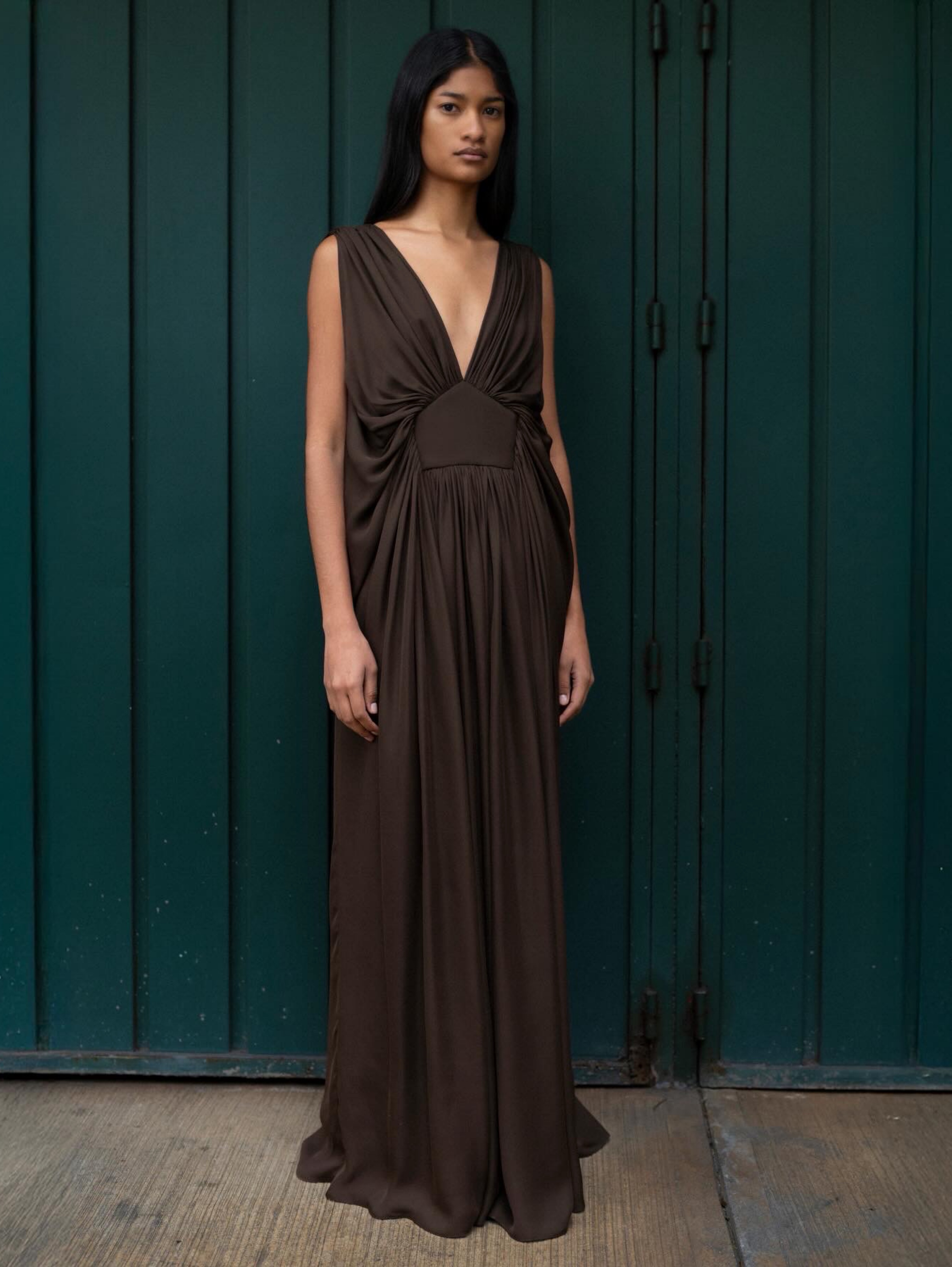 heirlome jolie brown dress