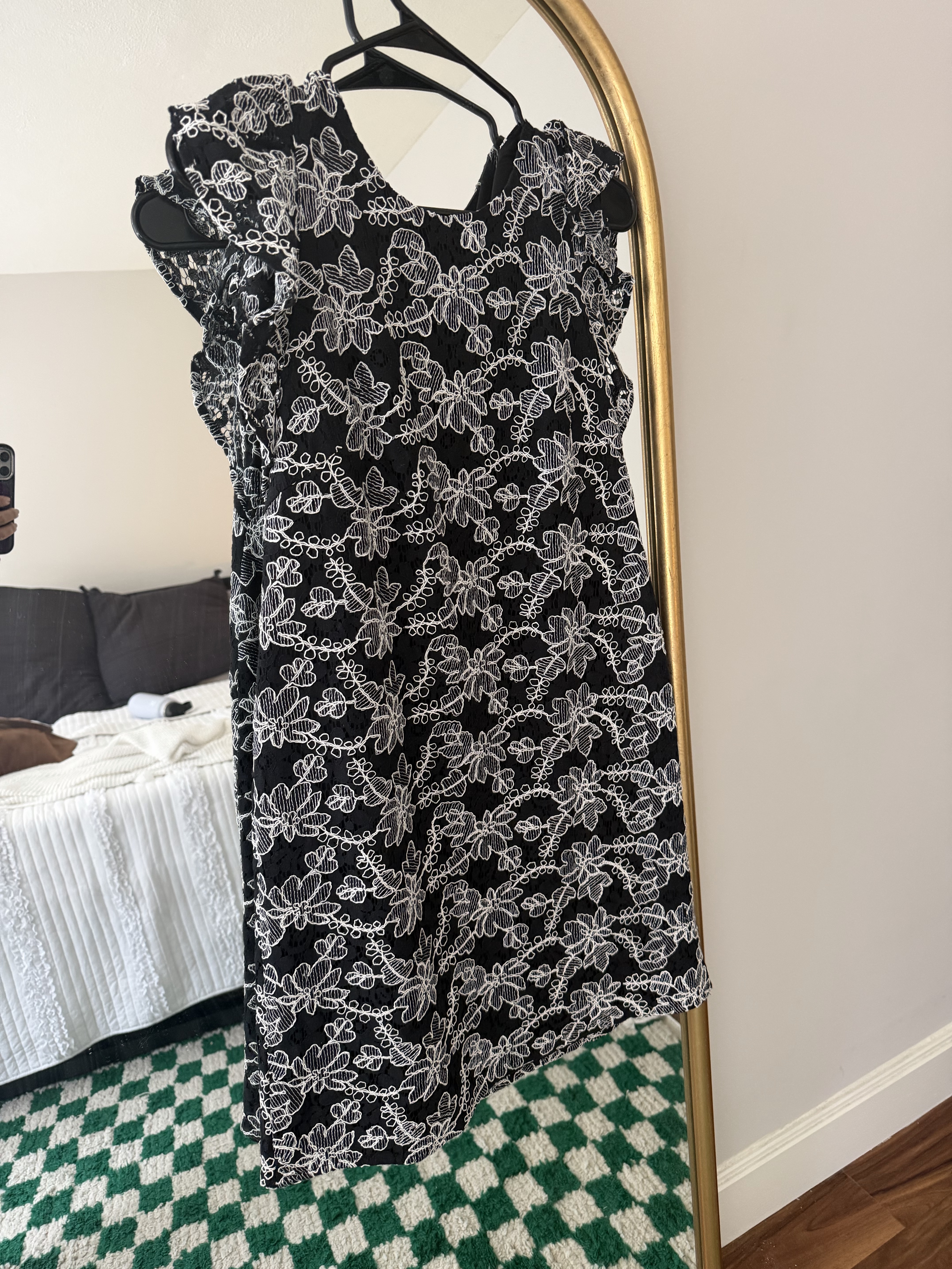 tween dresses Print Smocked Foliage Tank Dress