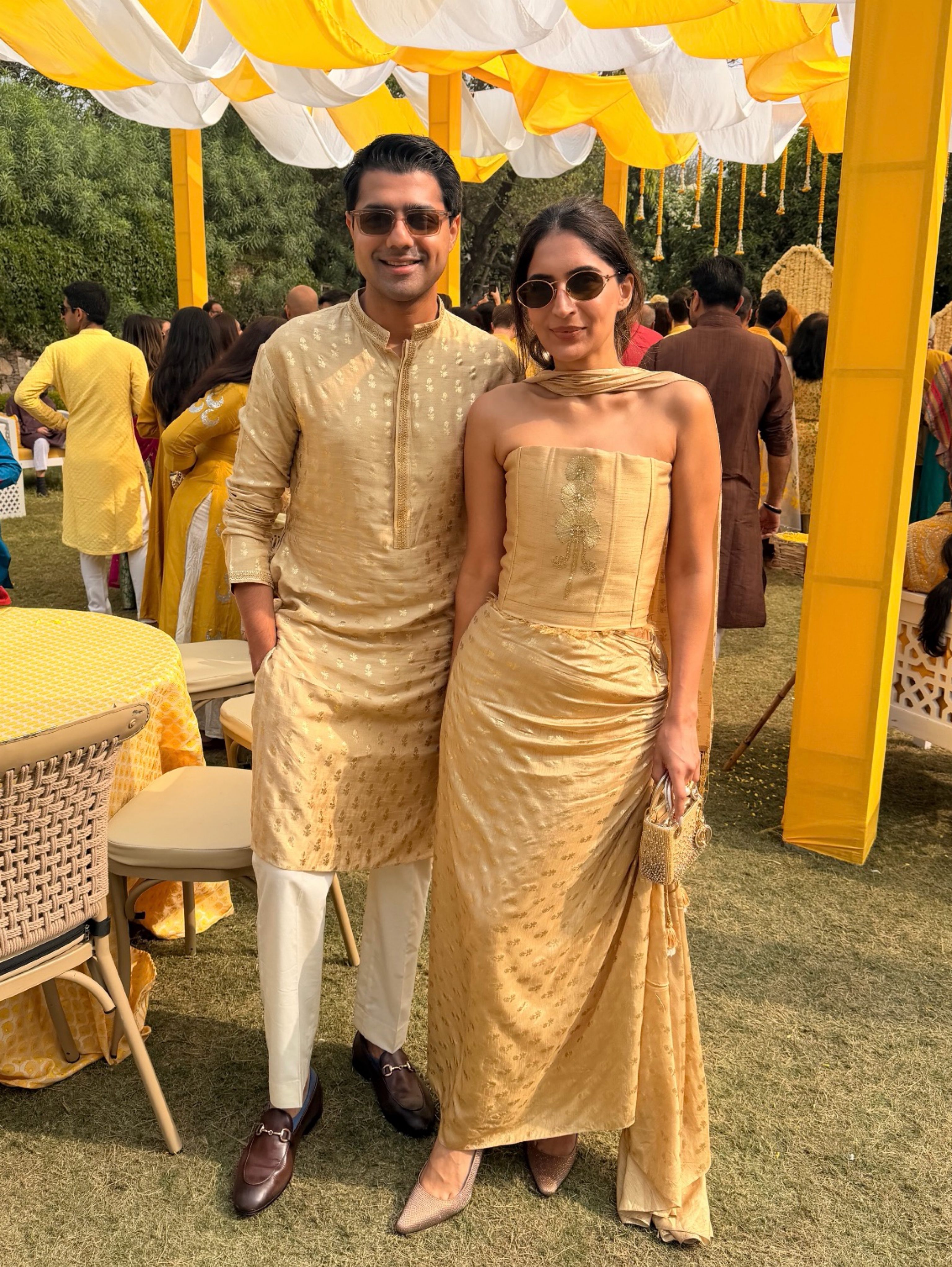 Masaba matching set (Men鈥檚 too!) | Indian wedding