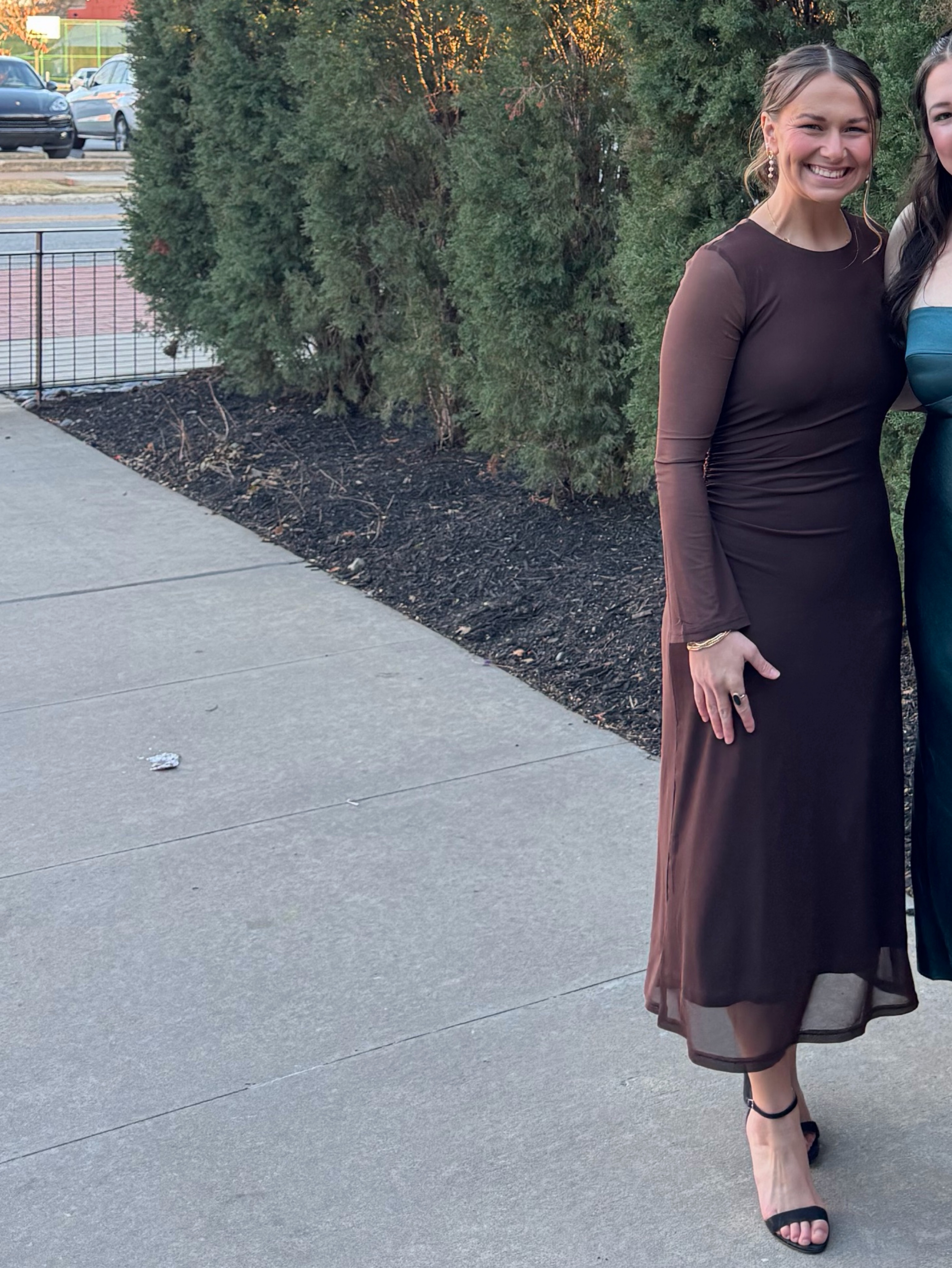 pictures of bodycon dresses Otoway Maxi Dress Dresses_Jewelry_25 Long Brown Kimono Robe Color:Cinnmon Rose