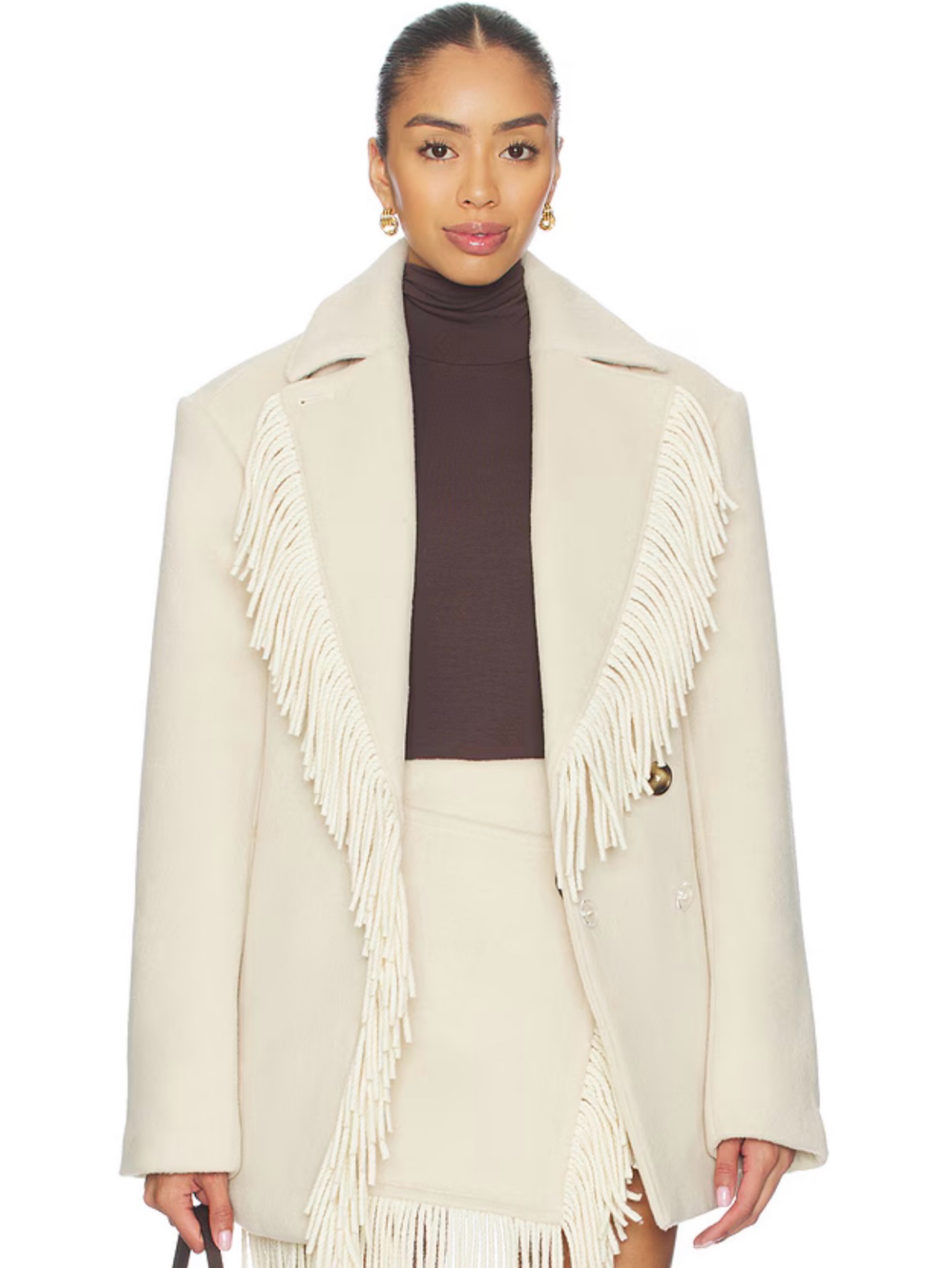 Lovers and Friends Whitney Coat Cream