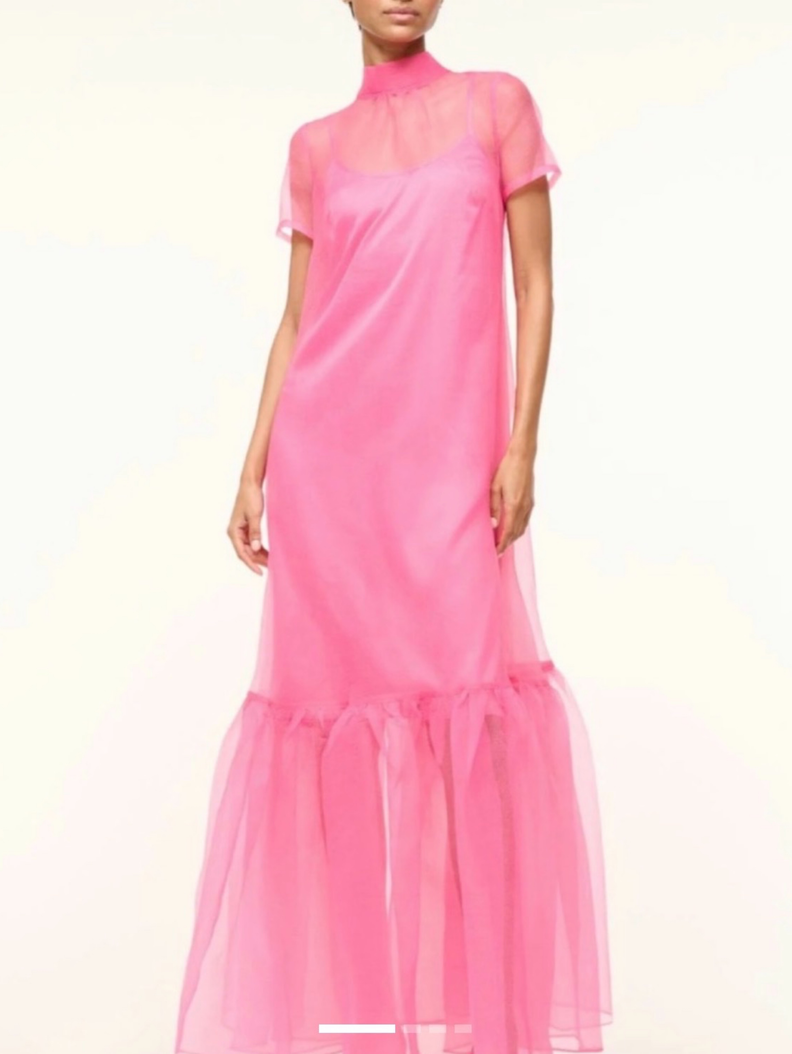 STAUD Calluna Dress Blush