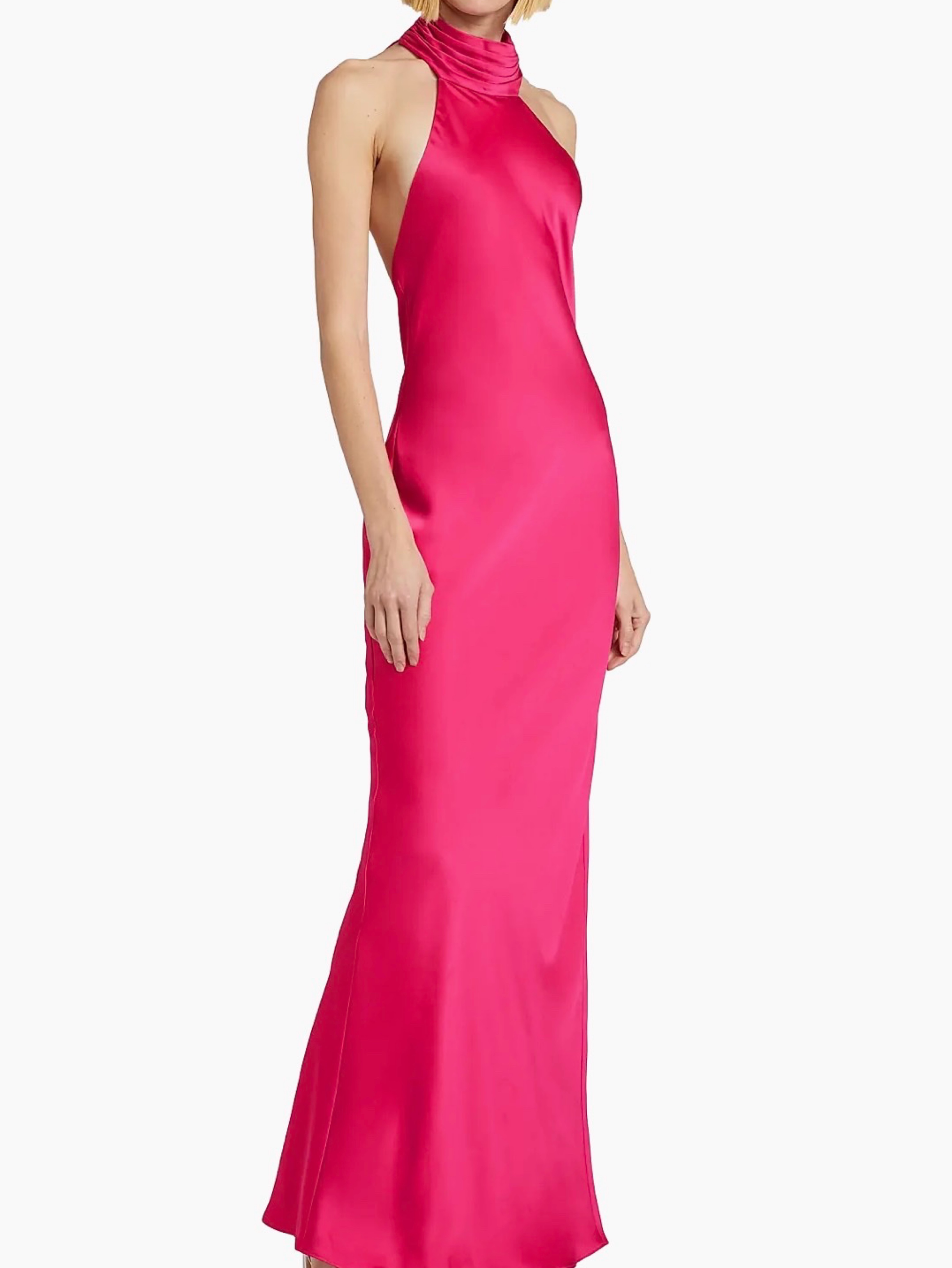 Ramy Brook Tatiana High Neck Gown