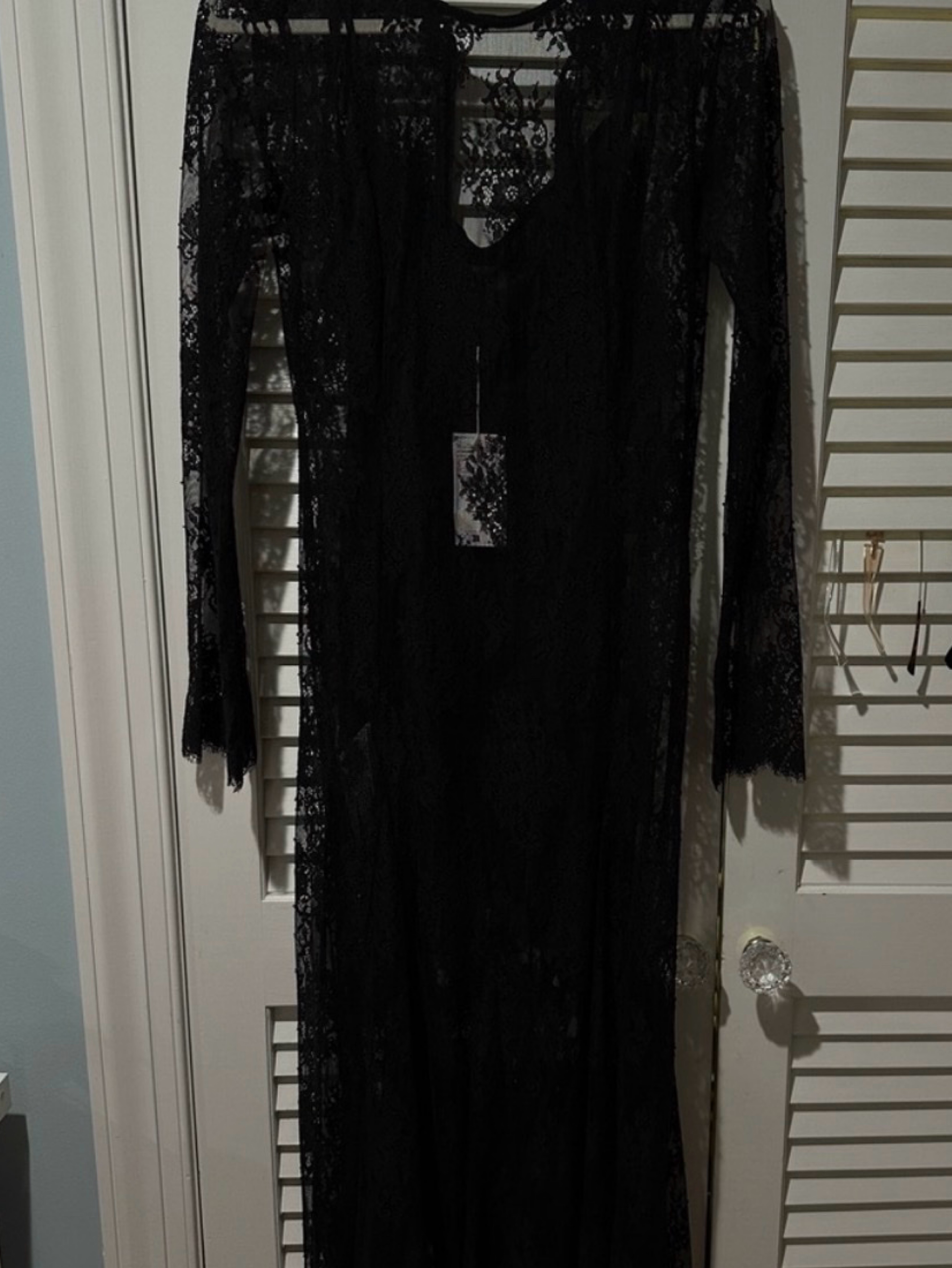Black Lace MANGO Dress by MANGO