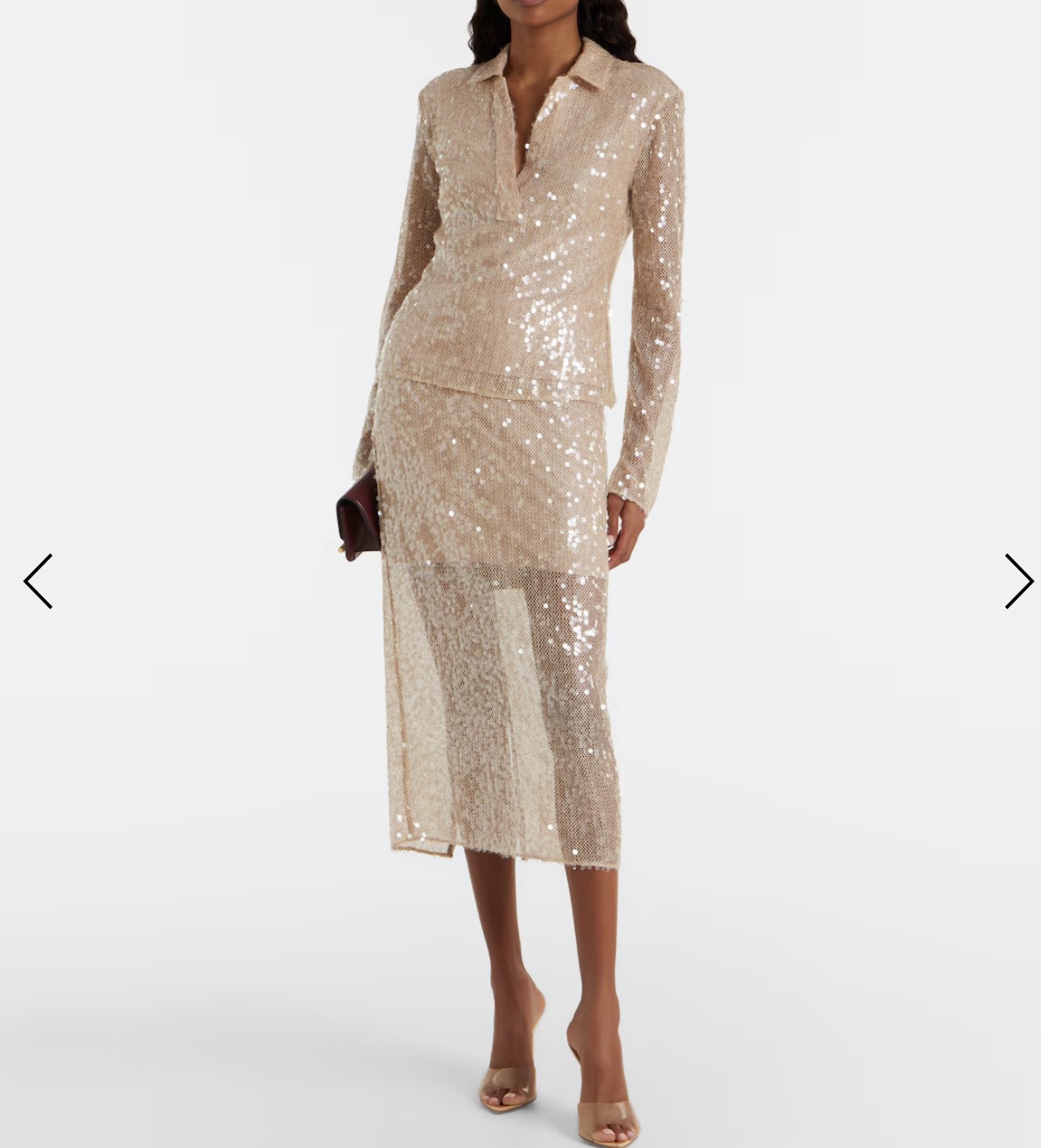 Veronica Beard Allora Sequin skirt by Veronica Beard - Pickle