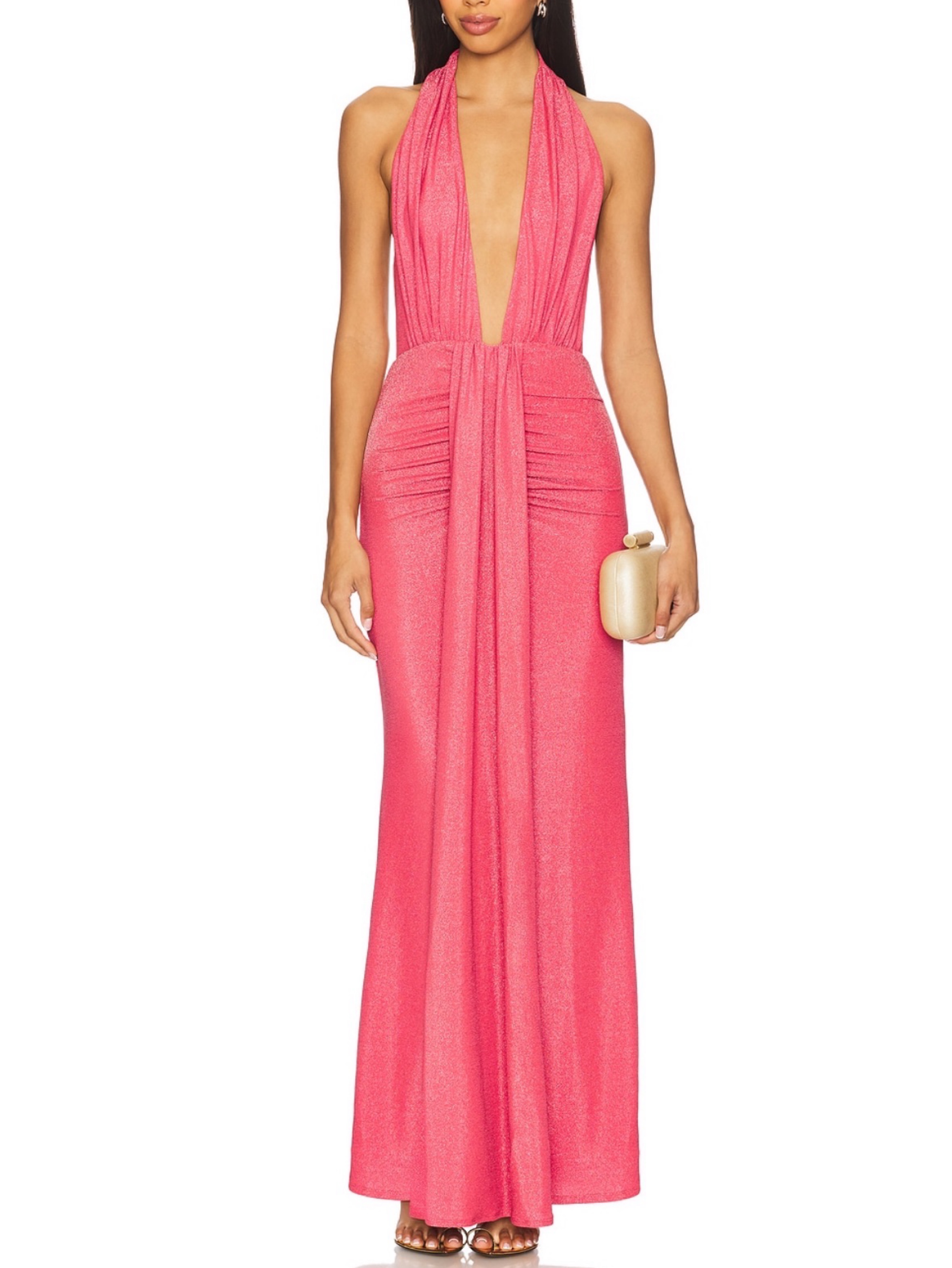 lovers and friends halter dress Lovers and Friends Lyon Halter Dress in Royal Blue