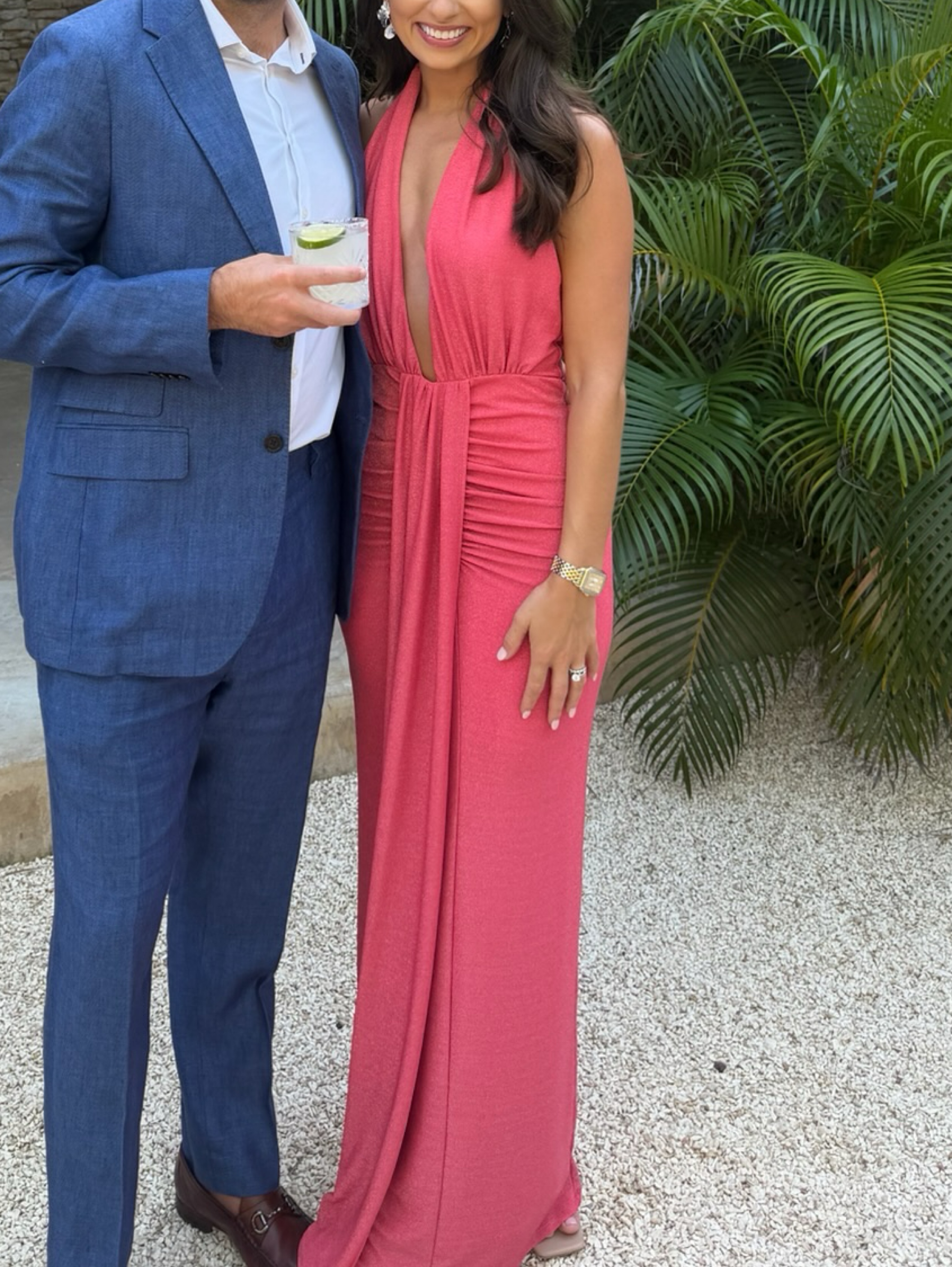 lovers friends maxi dress Lovers and Friends Aria Maxi Dress in Light Pink