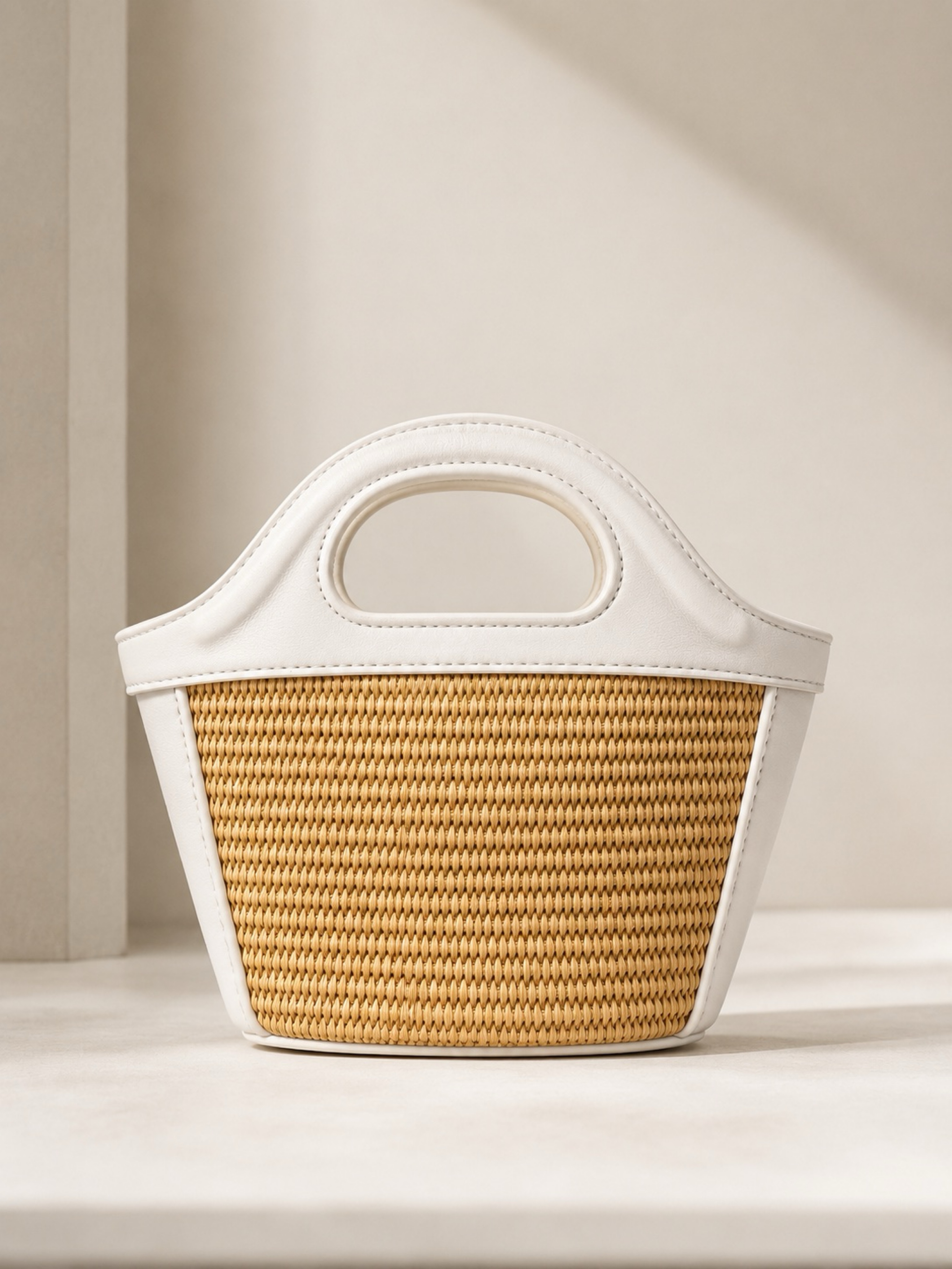 Marni Straw Woven Tote Bag by Marni - Pickle