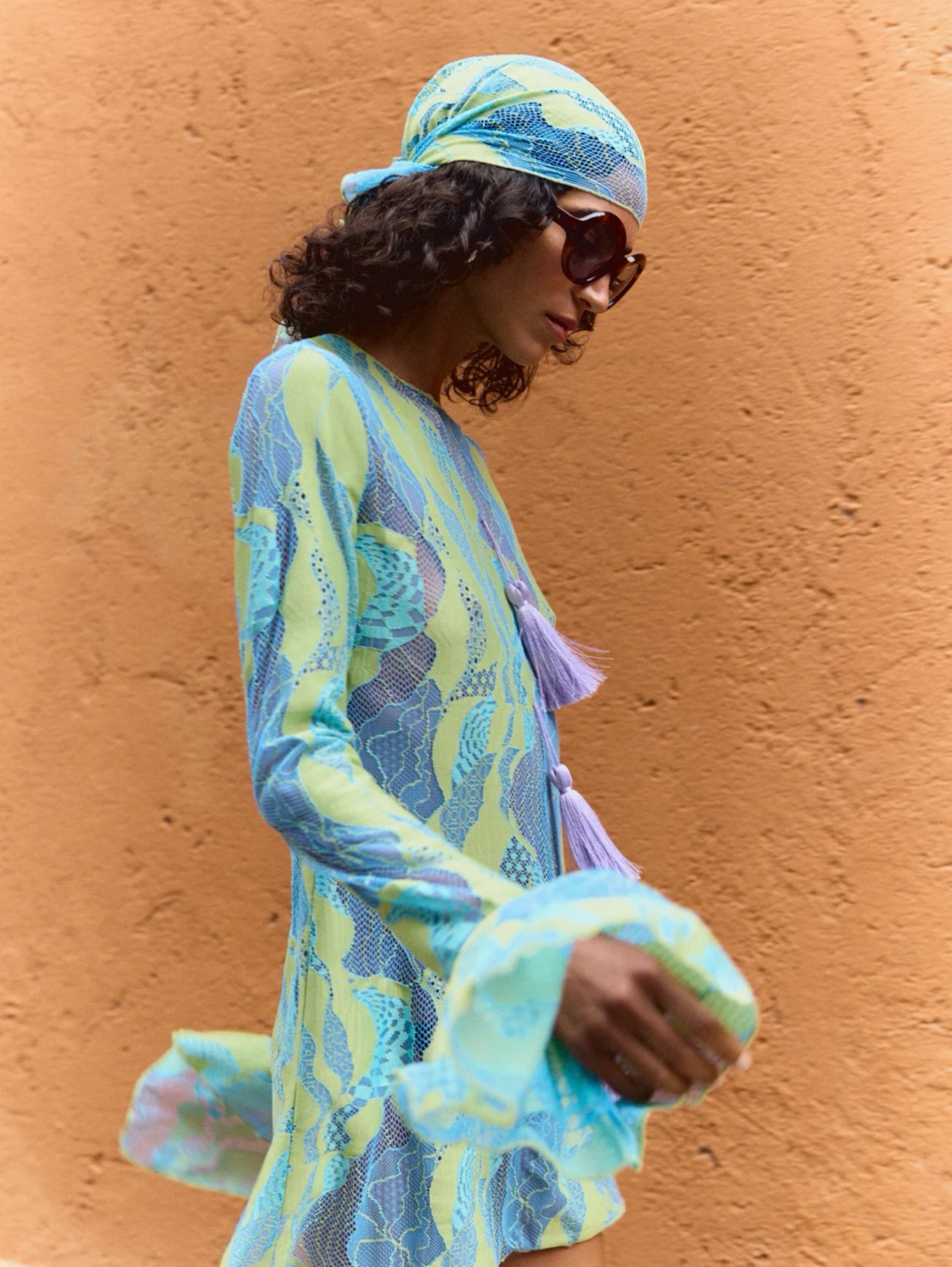 Marfa Istanbul Cher dress + scarf