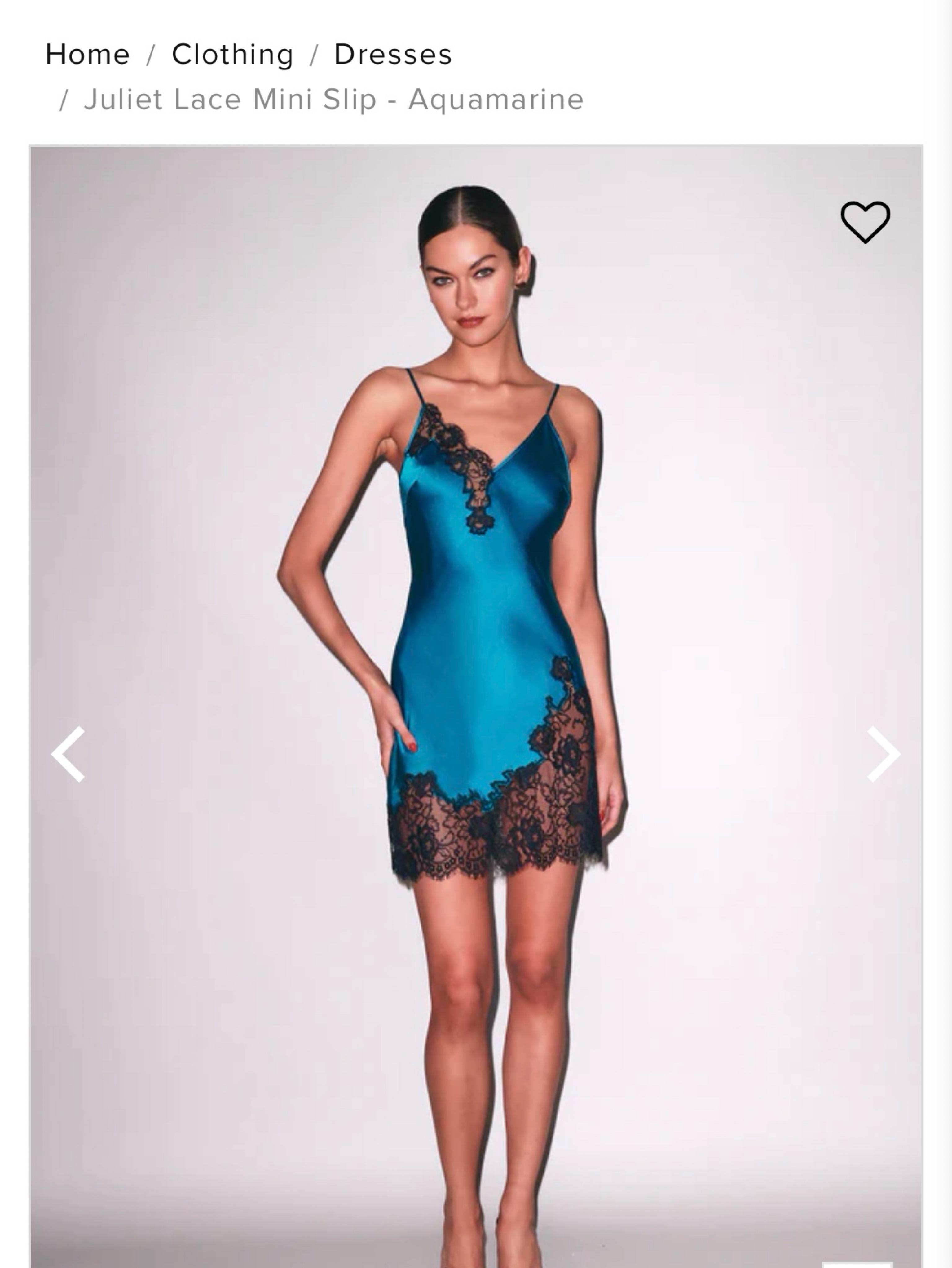 Fleur du mal Juliet lace mini slip