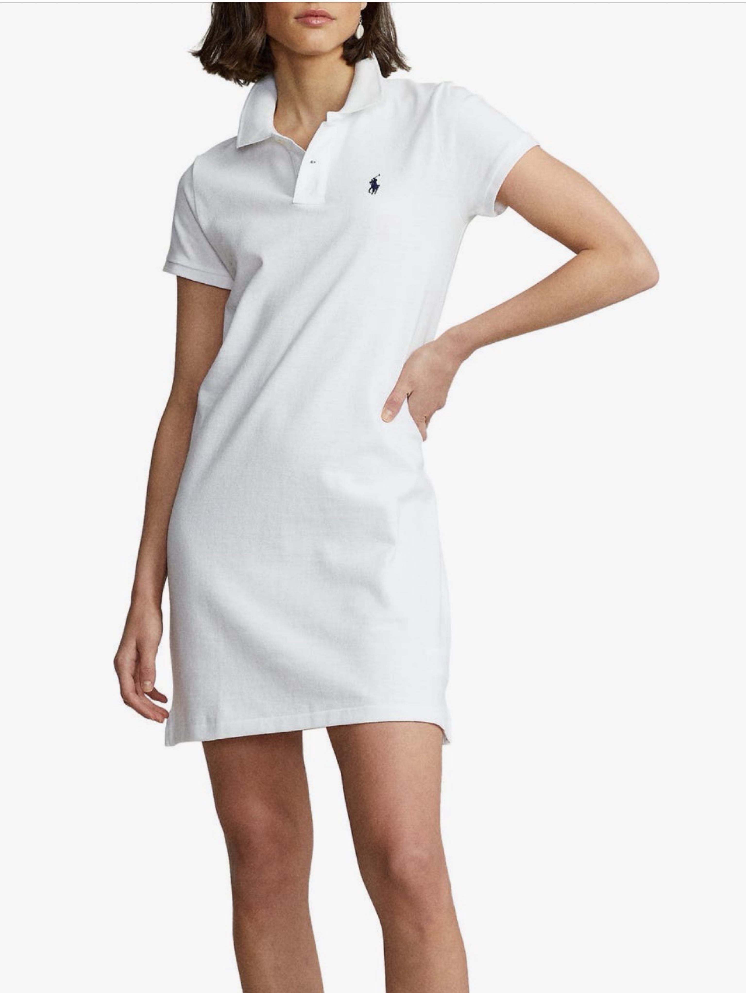 Polo Ralph Lauren White Polo Dress