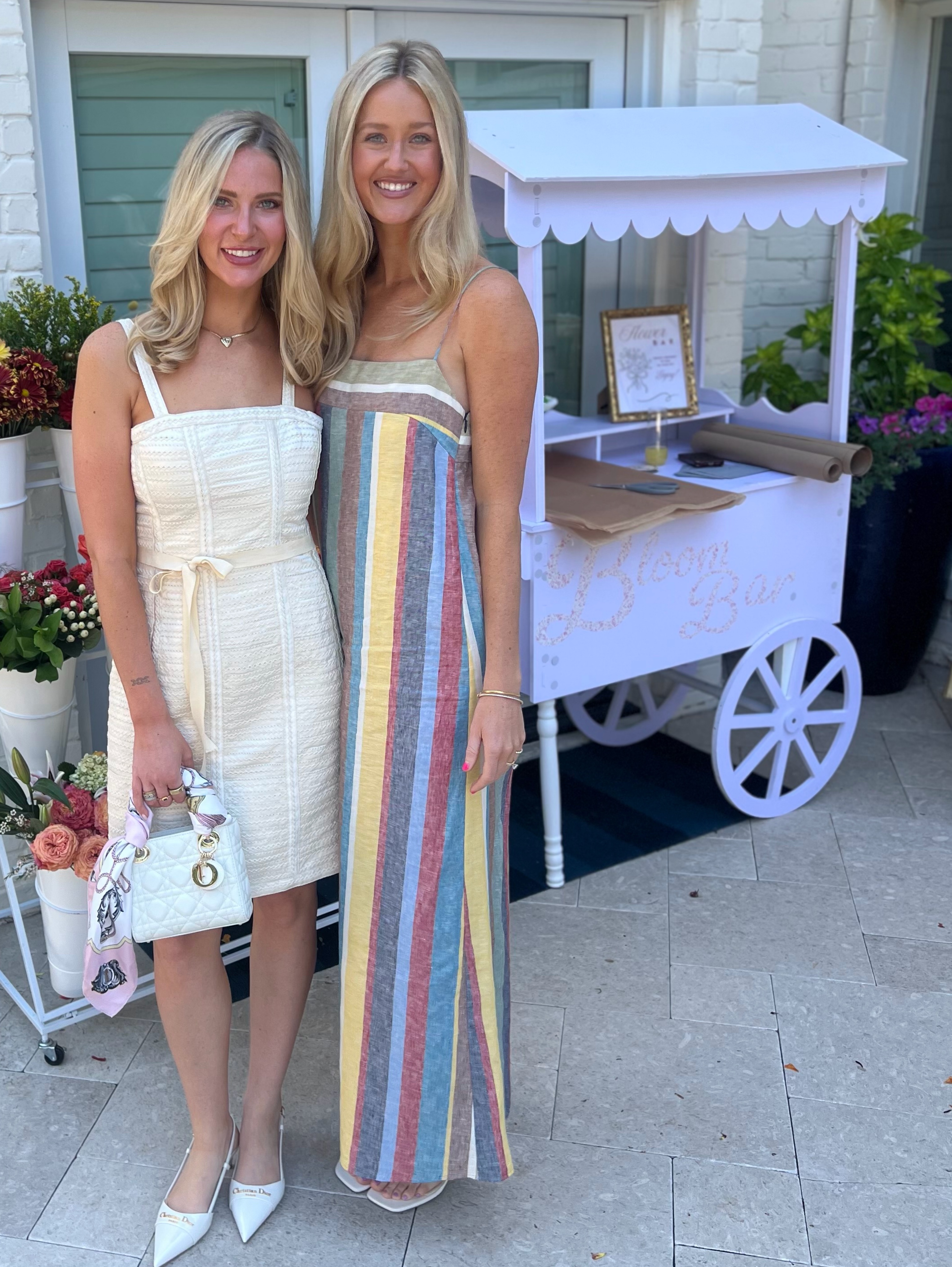 Staud Stripe Linen Dress