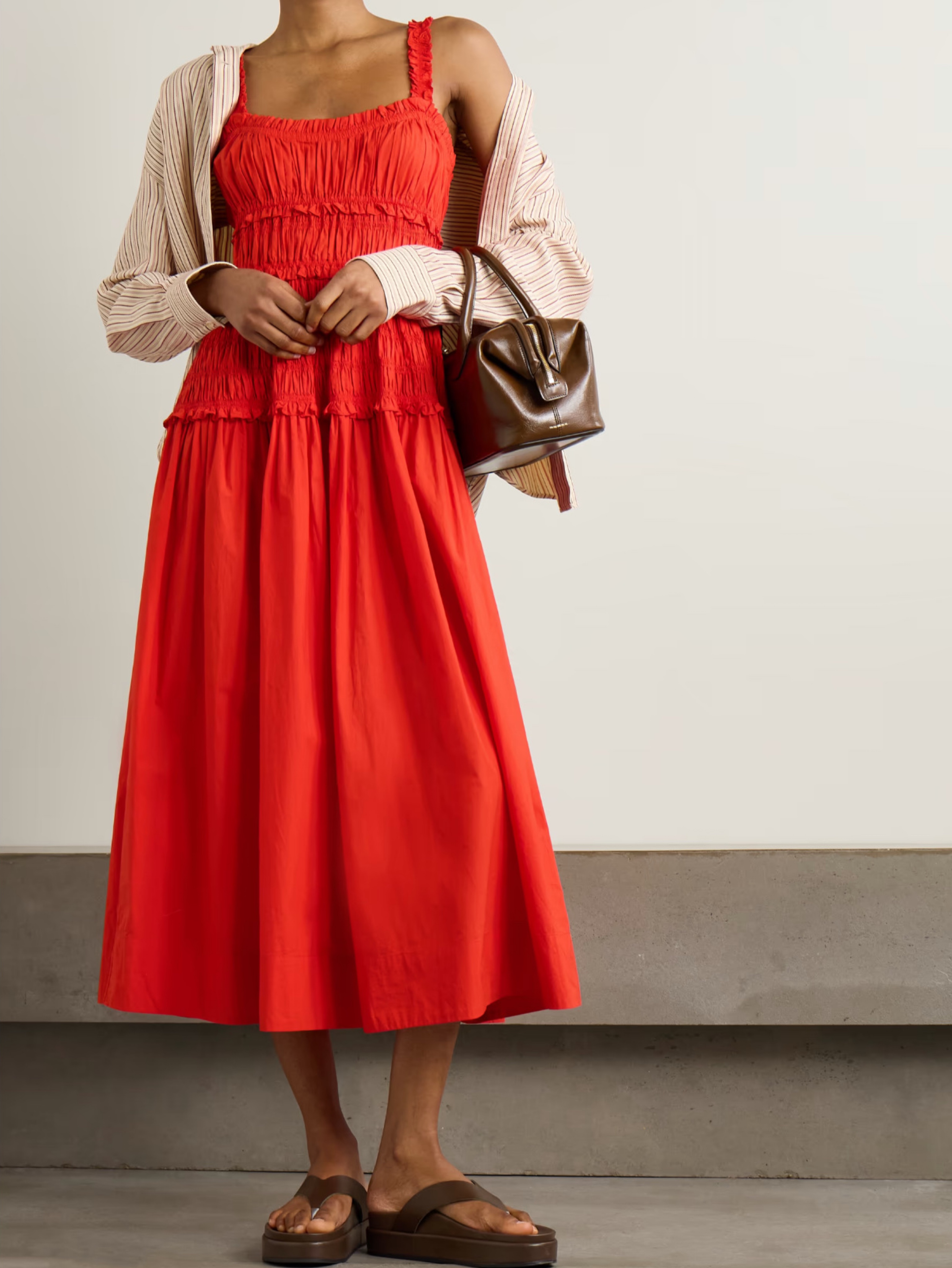 DOEN Marianne midi dress