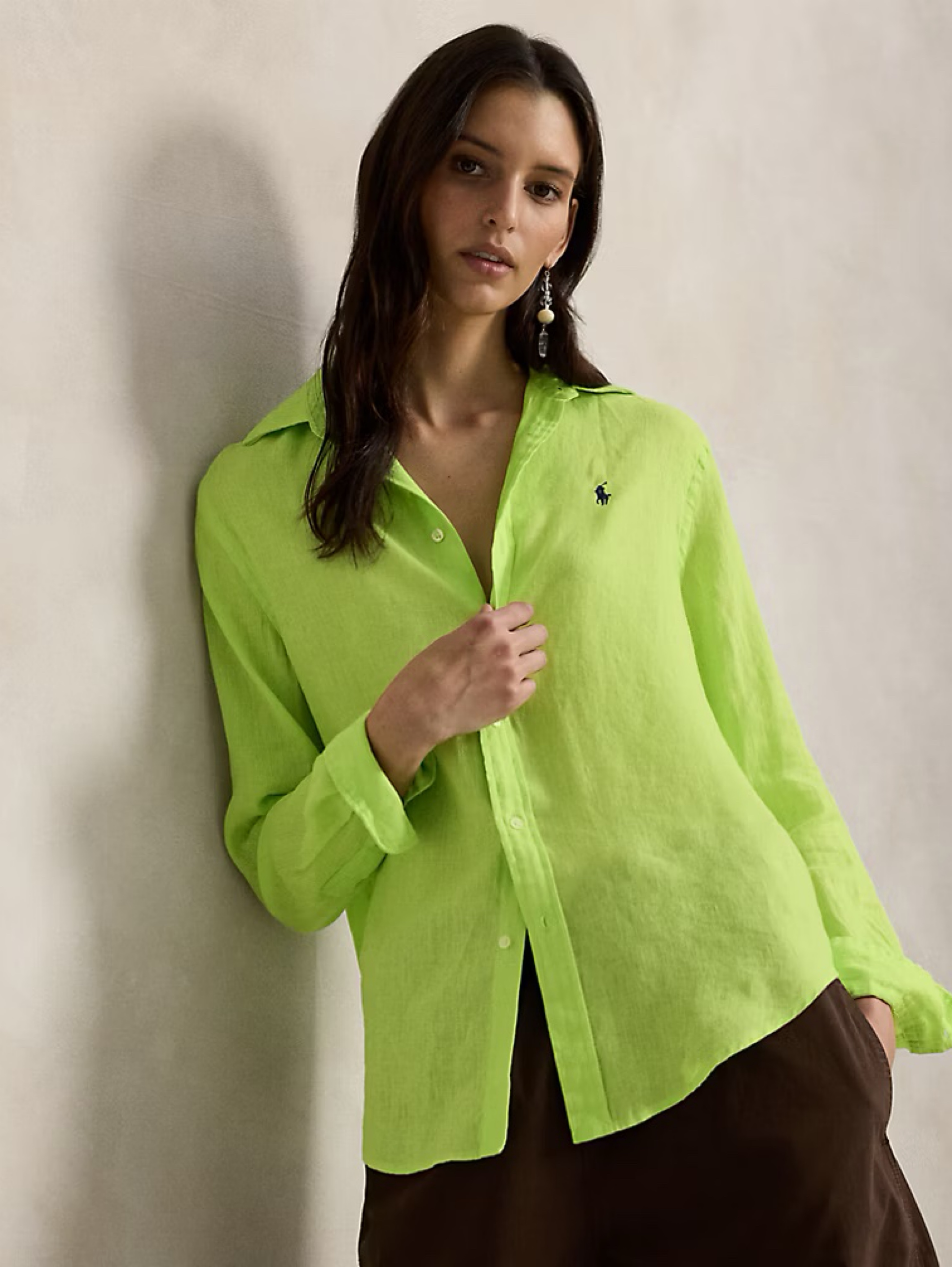 Ralph Lauren Classic Fit Linen Shirt