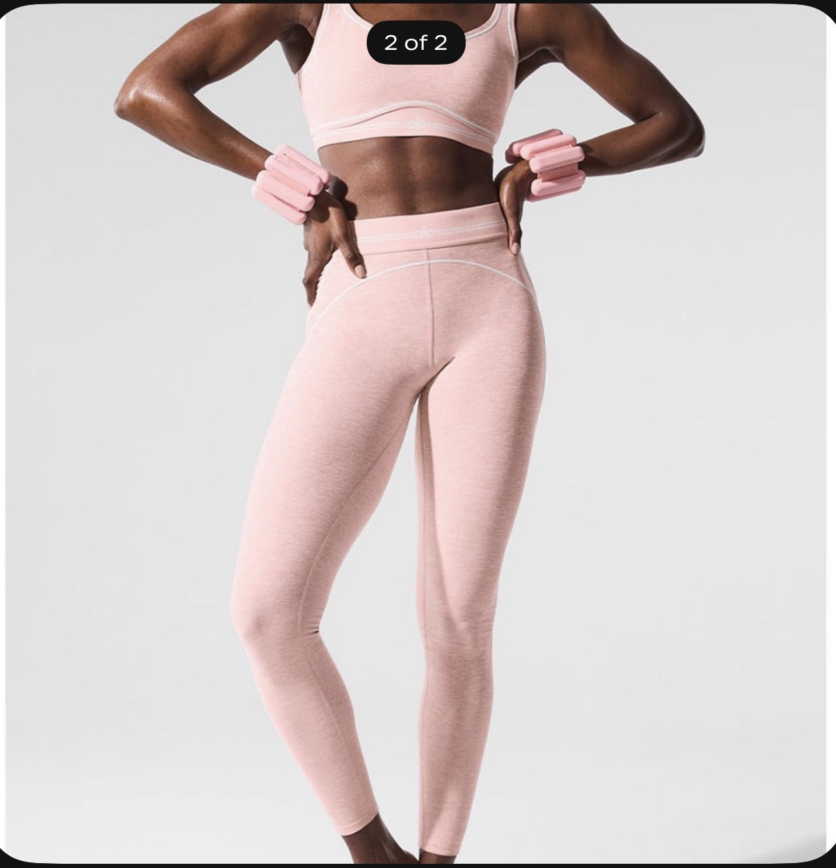 Alo Heartthrob Set by Alo Yoga - Pickle