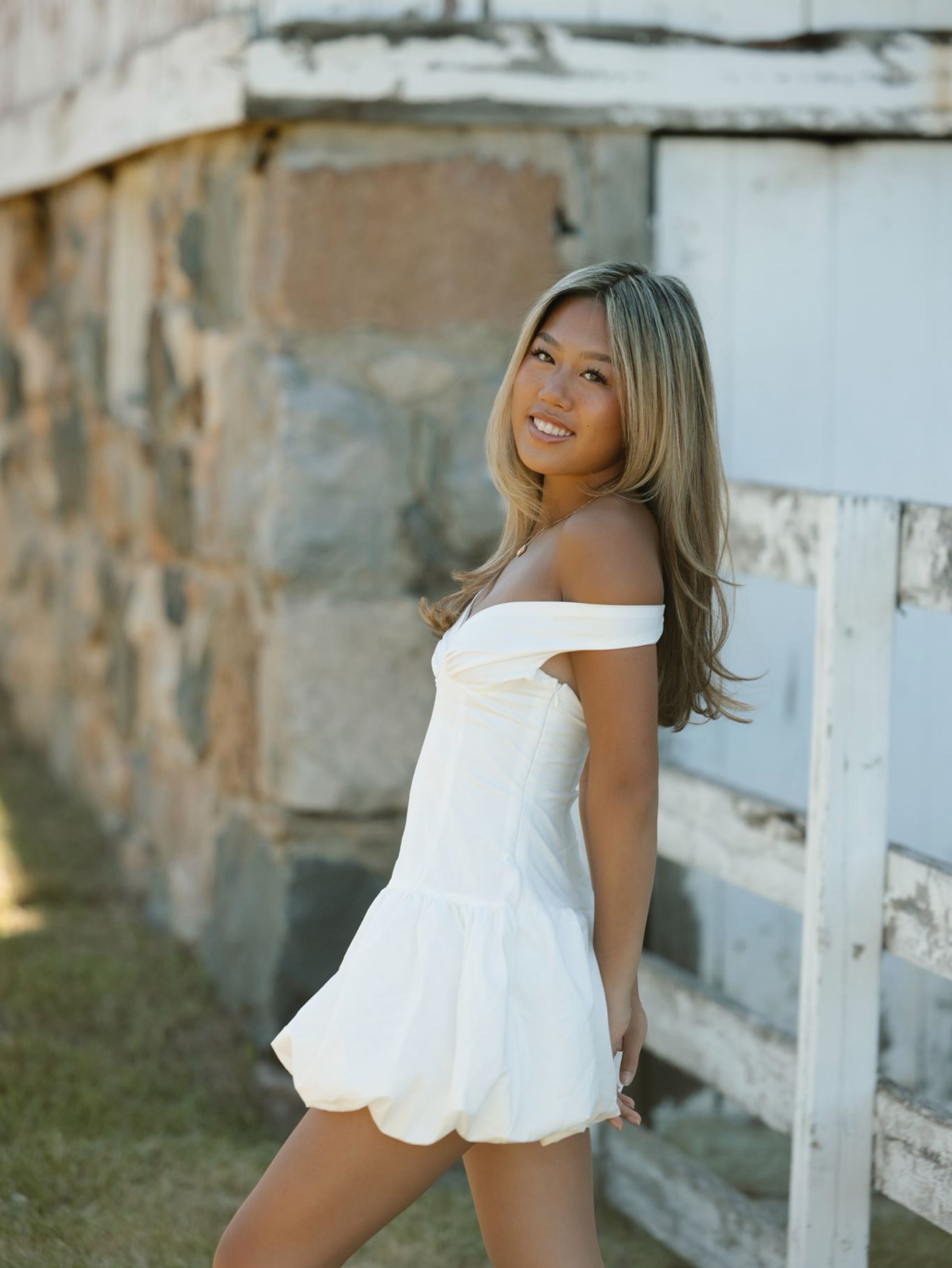 Peppermayo Endless Romance Off Shoulder Mini Dress by Peppermayo