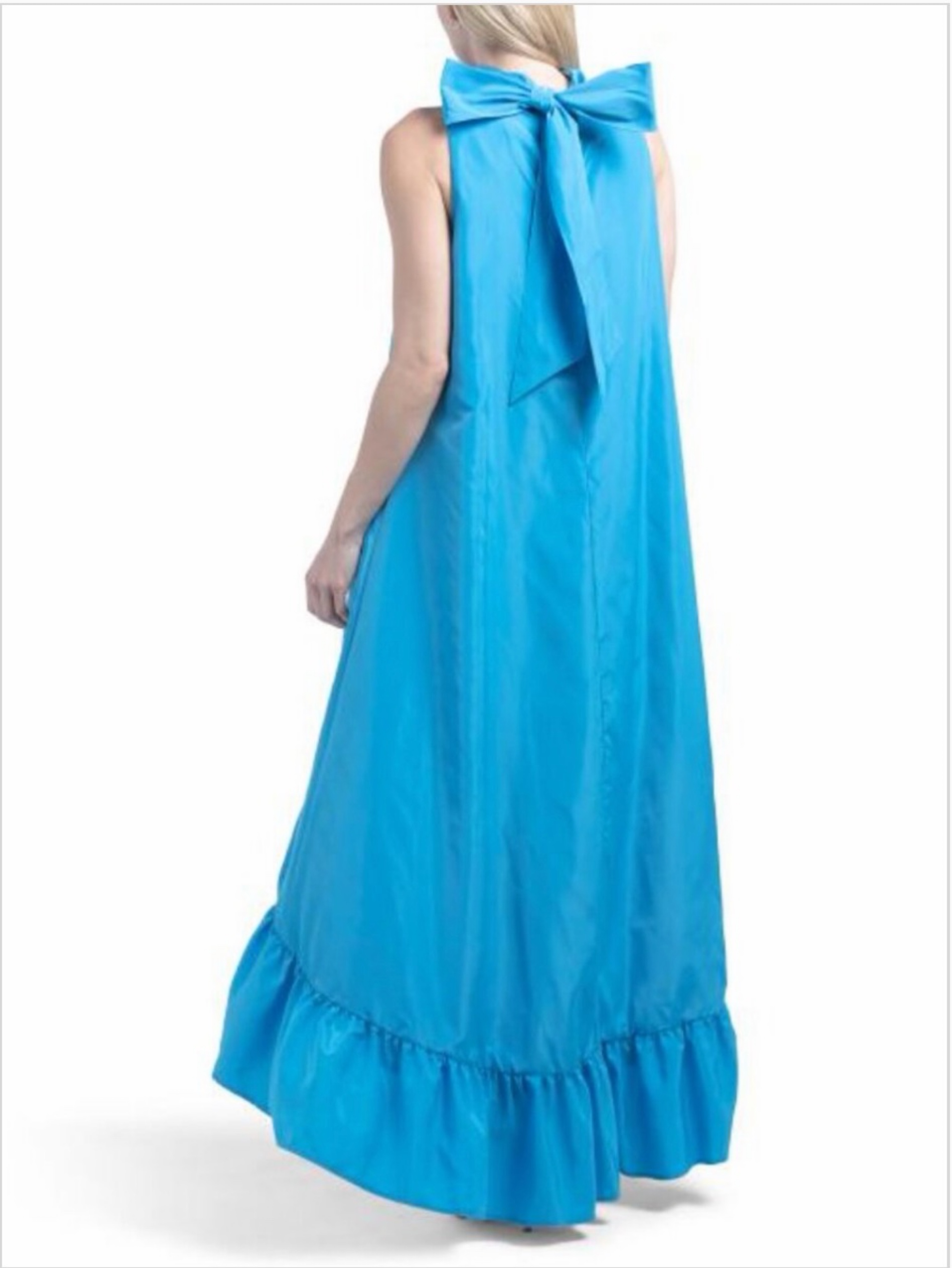 One33 Taffeta high-low gown by One33 Social - Pickle
