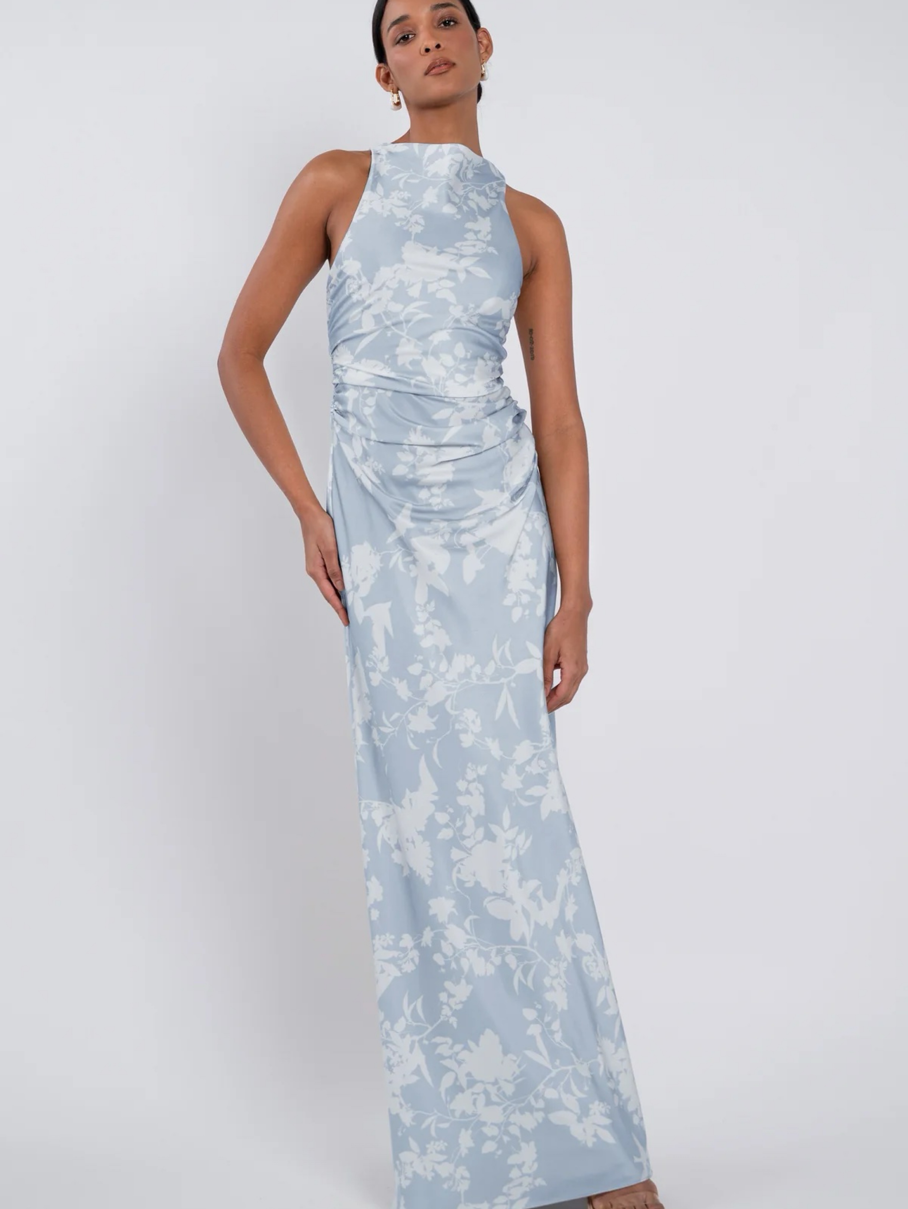 manhattan slip formal dress champagne - XXL This dress runs small Pitira Elegant Navy Blue Coupon Products Color:Aboretum Floral