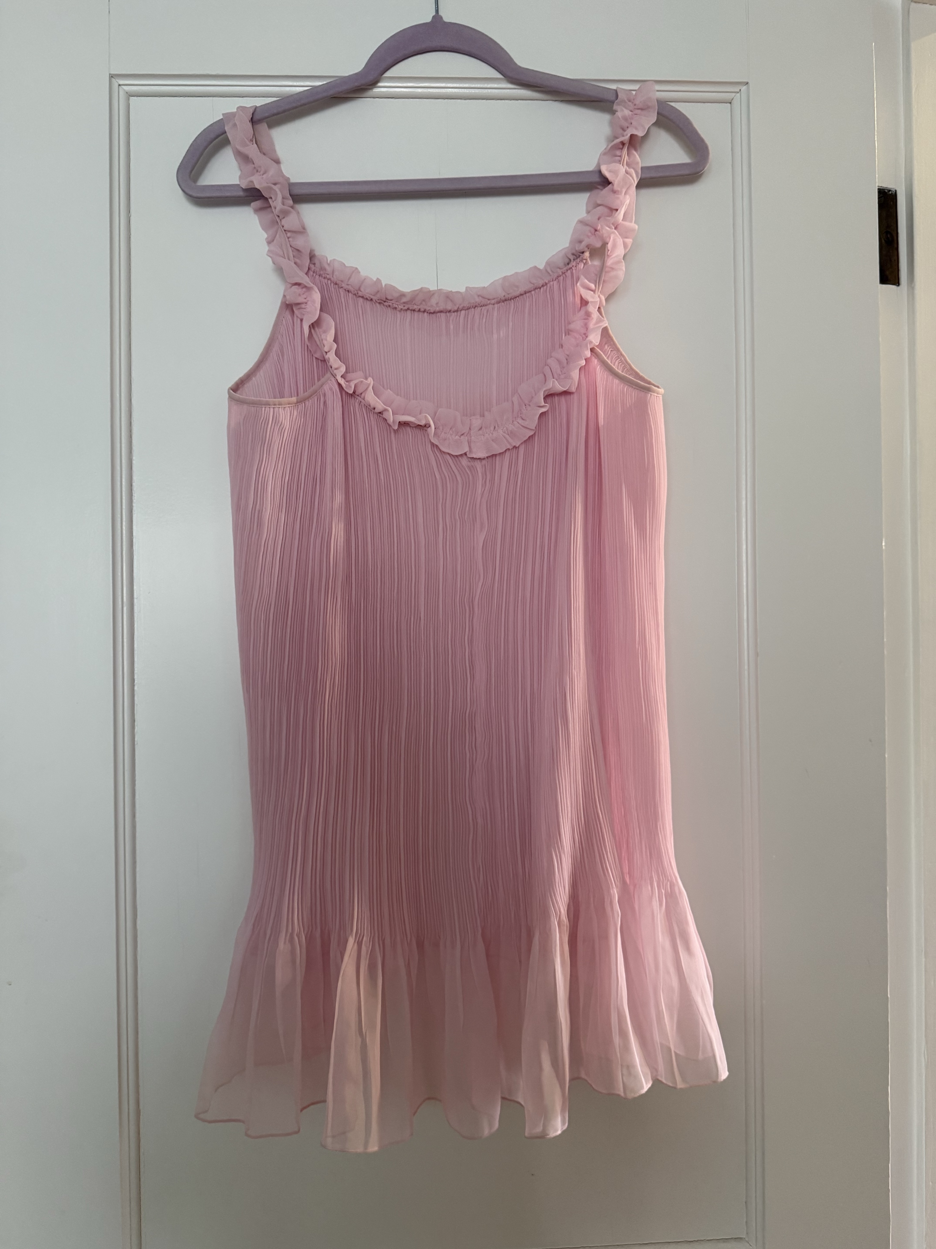 sabrina pink babydoll dress Sabrina Carpenter