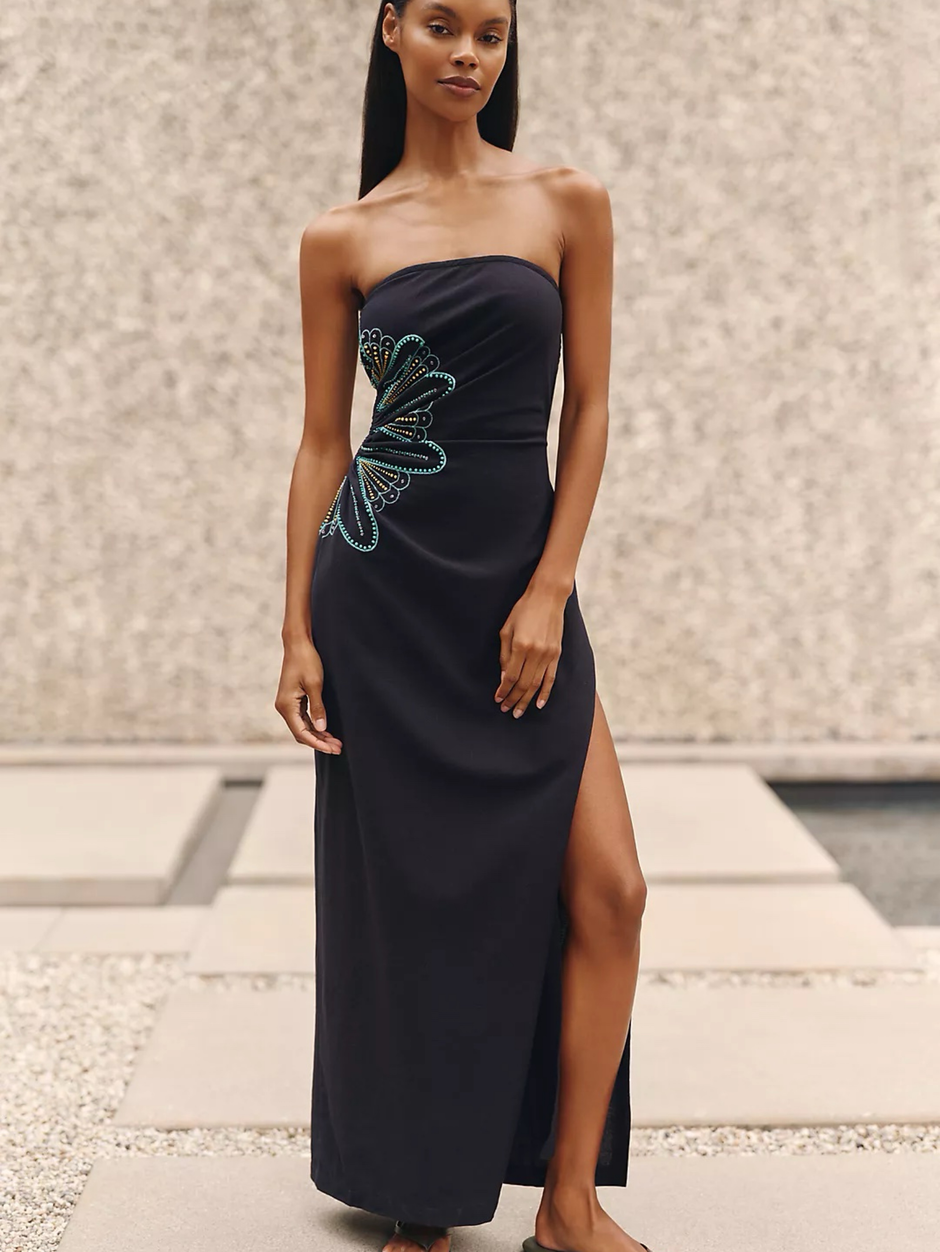 long sleeve wrap dresses Emerald Teal Jacquard Mini Dress L Paleo & Whole30 Greek and holiday events U-Neck Size:5 Drawer (Tall)