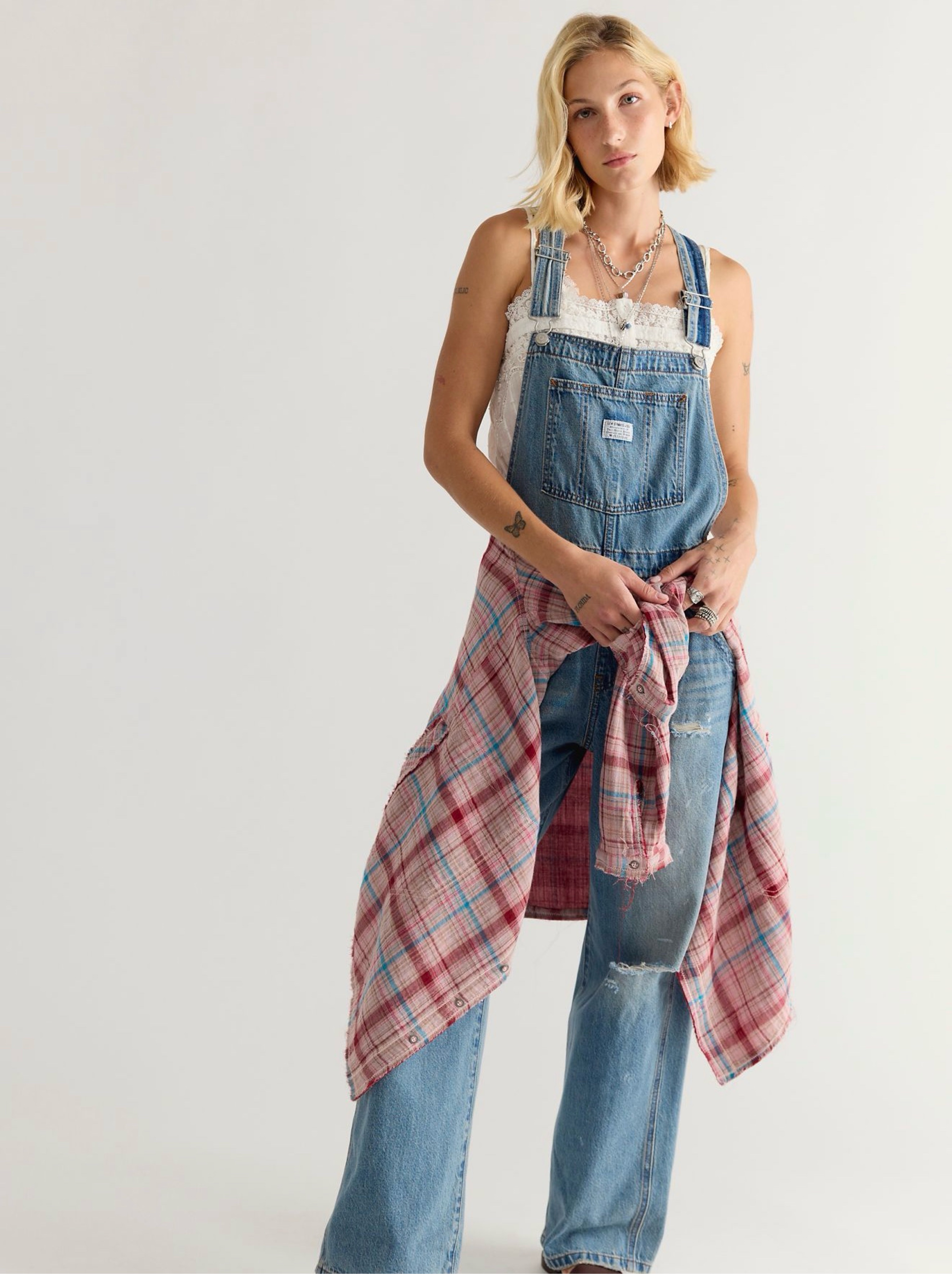 Levi’s Full length Baggy Overalls