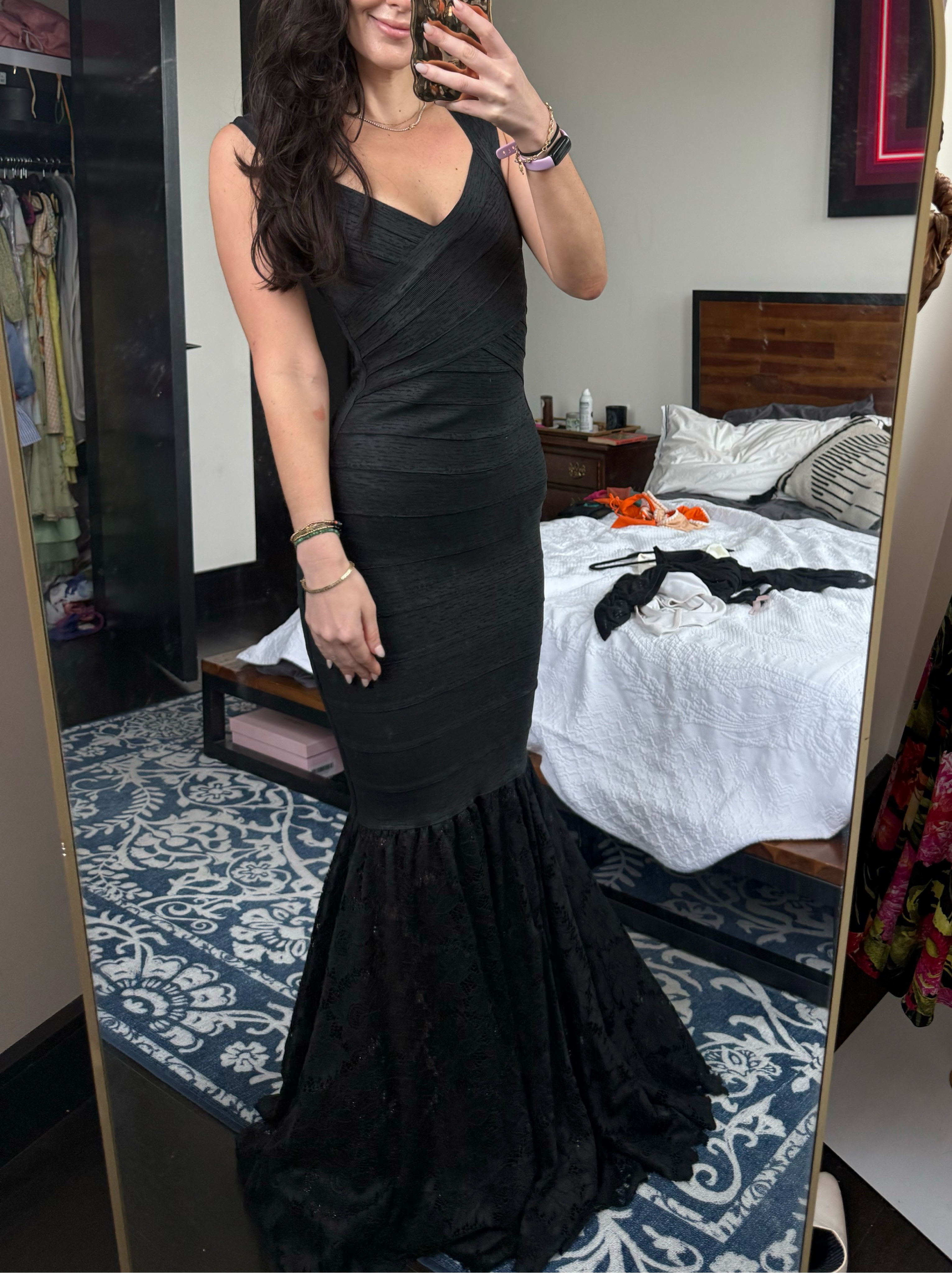 Vintage Mandalay Bandage Gown