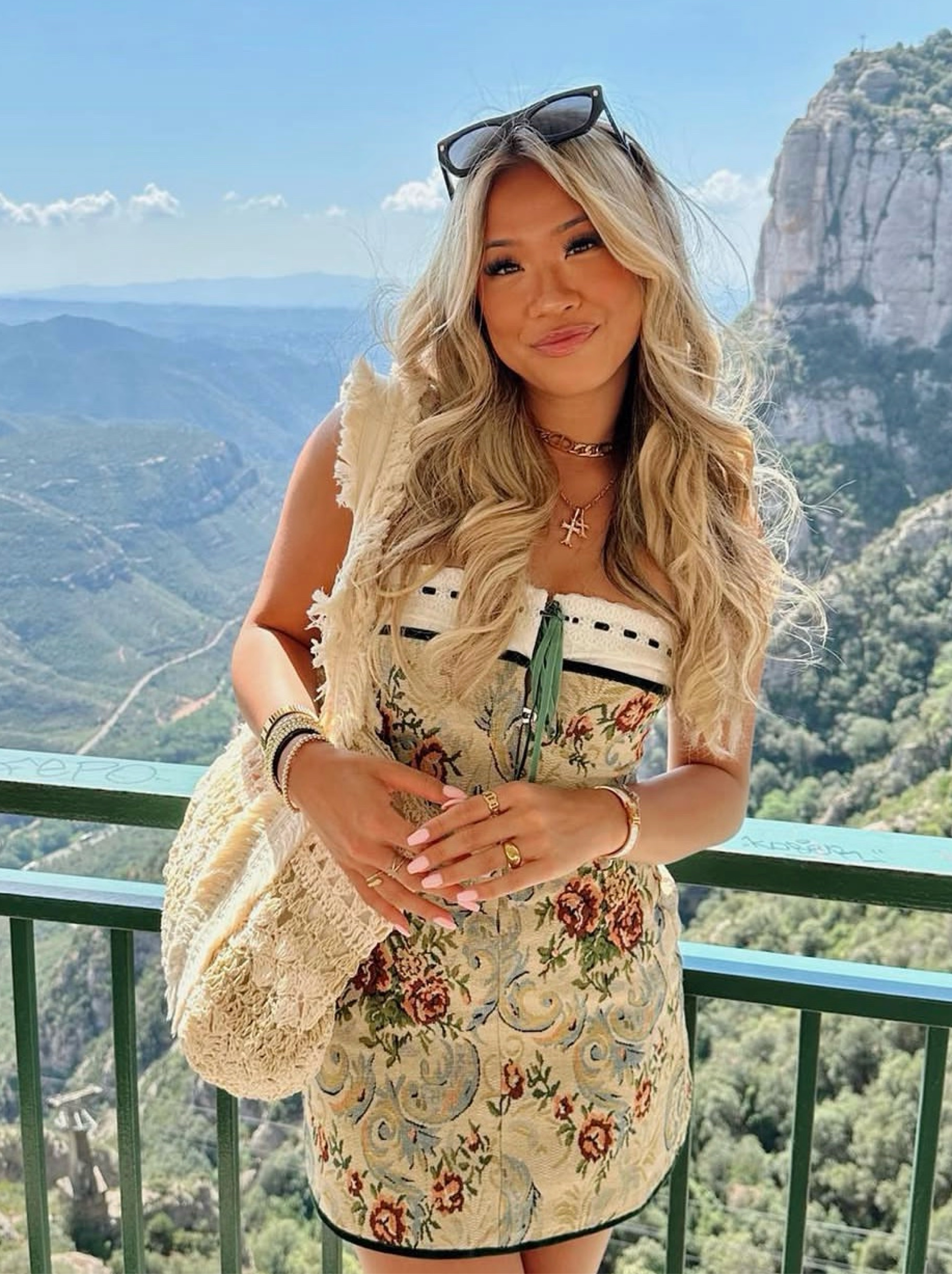 with jean brown corset dress Sabrin Dress