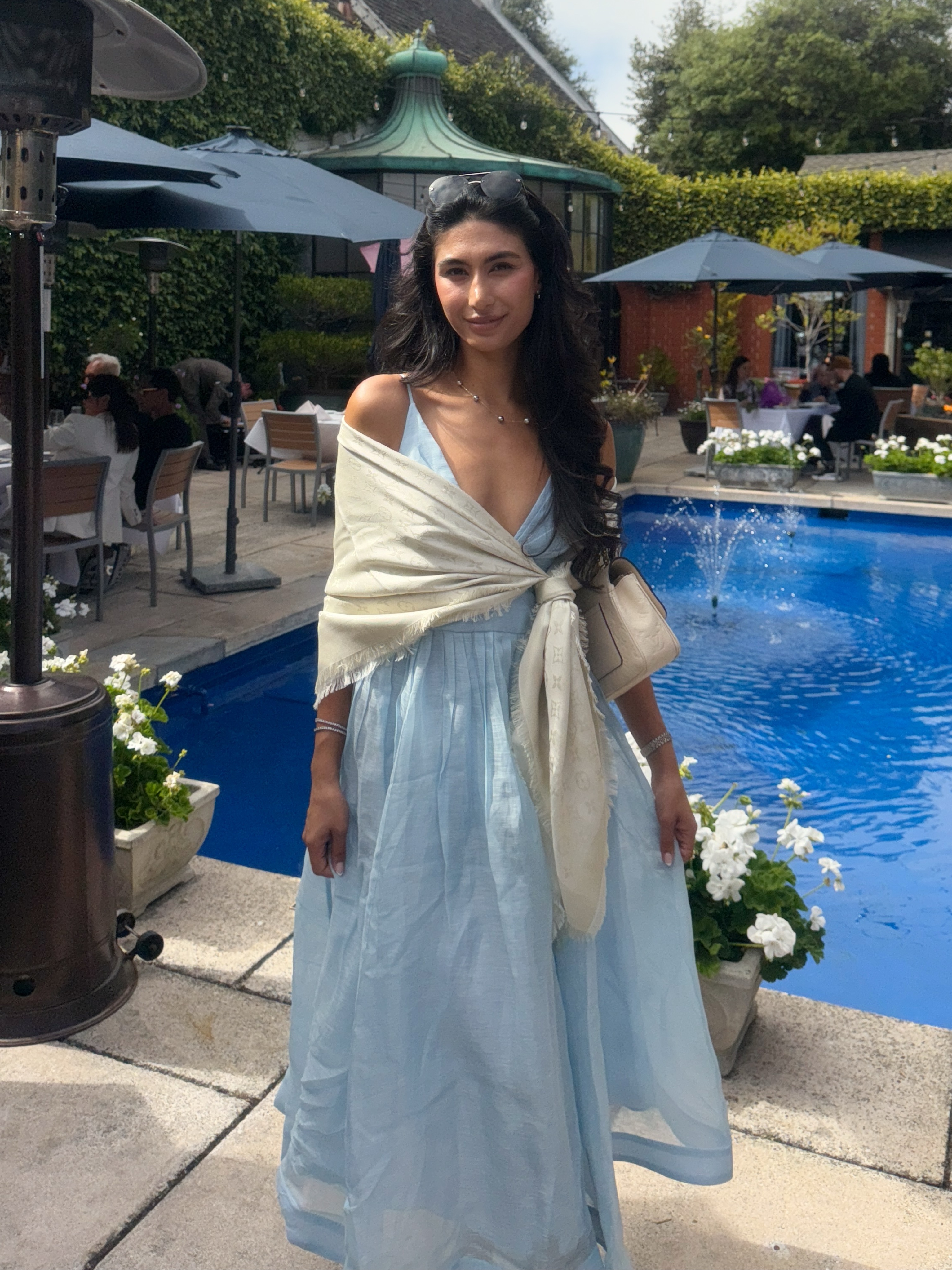 Zimmerman style linen silk dress by Zimmermann Dupe - Pickle