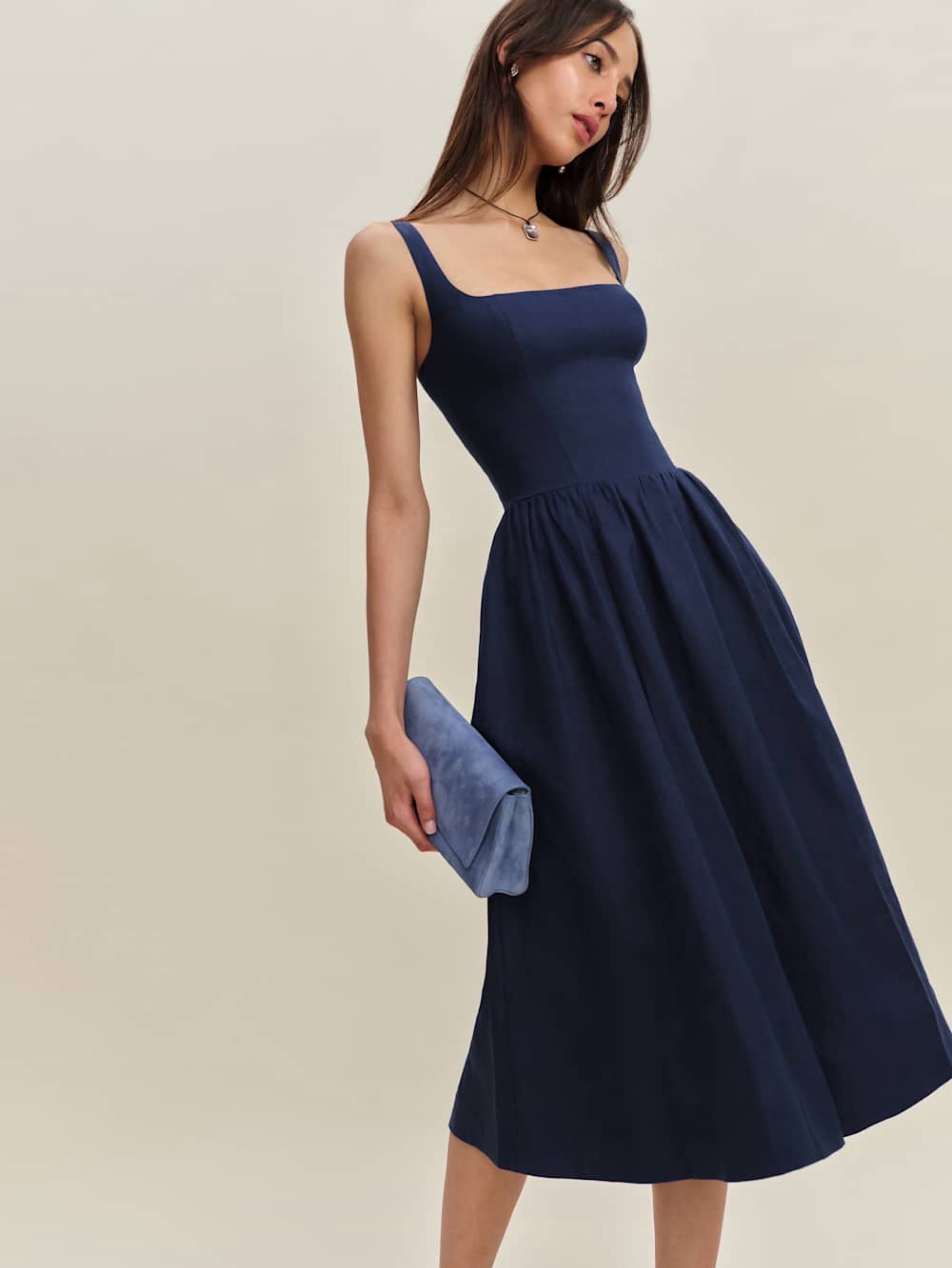green blue color dress KissProm Emerald Square Neck Ruffle Slit Prom Dress, Emerald / 4 Classic Match Black Off-the-Shoulder Maxi Dress Size:4X (26-28) mauve rose