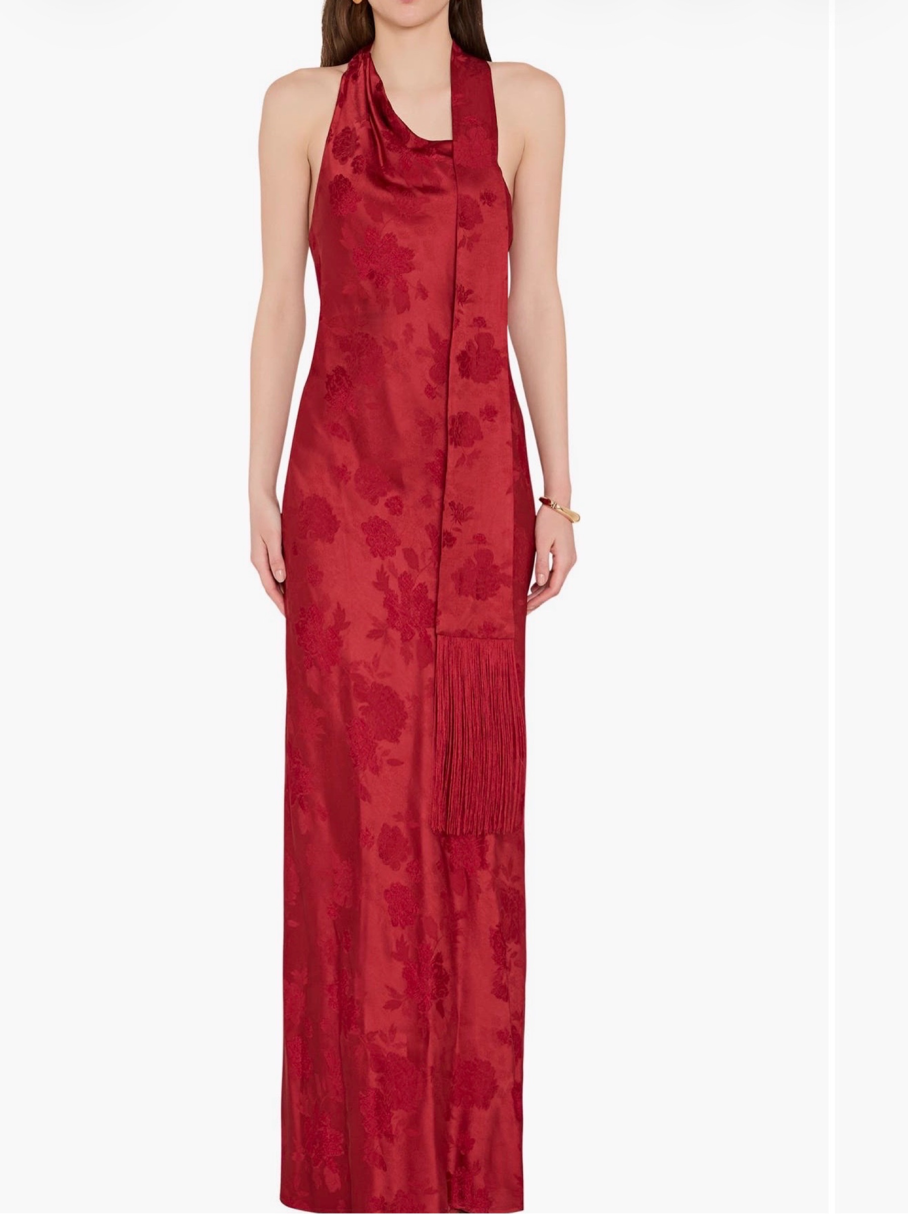 jacquemus red knit dress Channel effortless French Girl style with @jacquemus' cherry that provides ease and sophistication in equal measure. 🍒 Tap to shop Ribbed Tank Dress main image 0