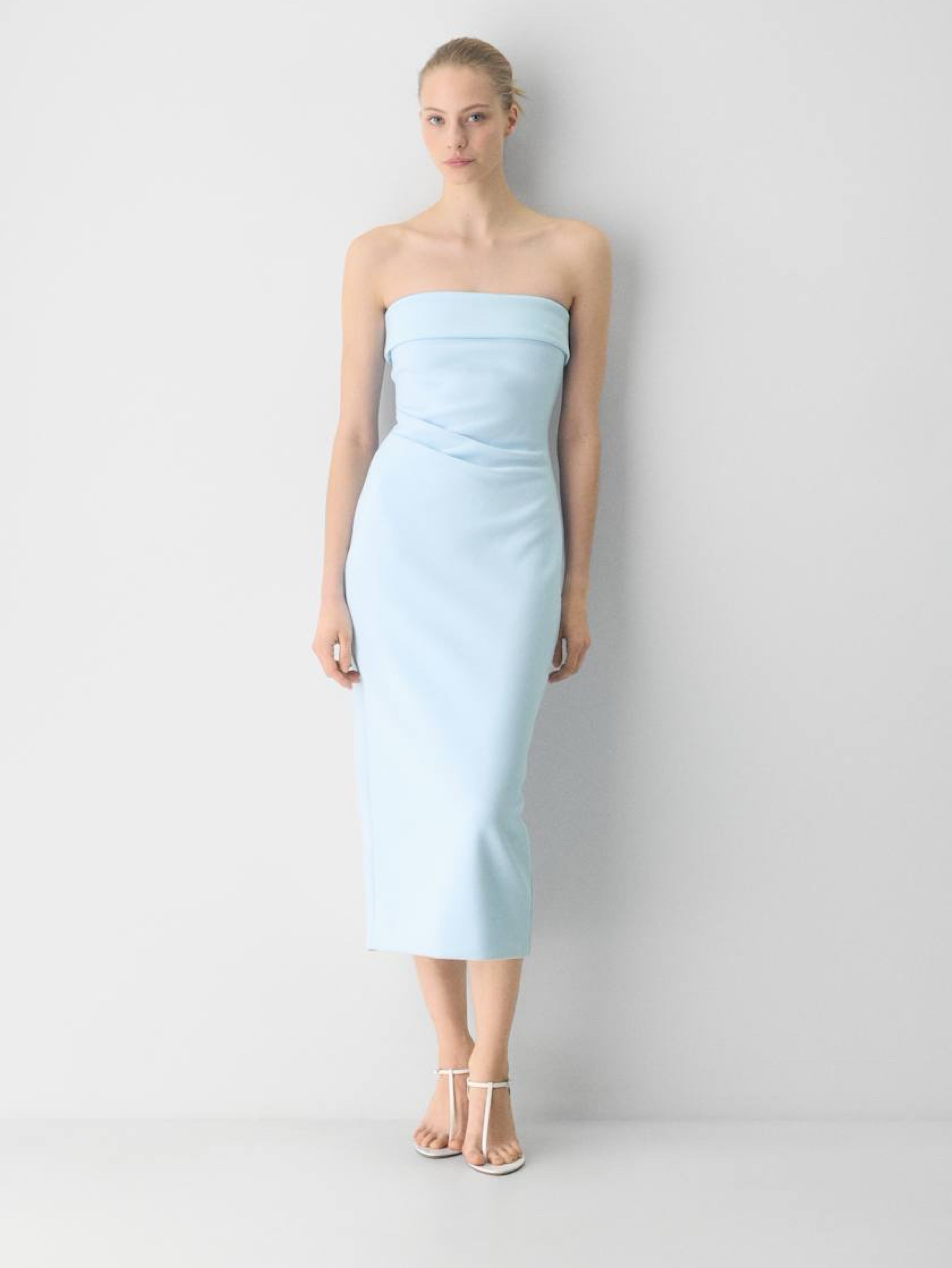 baby blue dresses for women Off-the-Shoulder Mermaid Evening Dress Slit Long With Ruffles SIZE CHART XS / mens shoes Amarina Dress with Frills Size:US 14.5