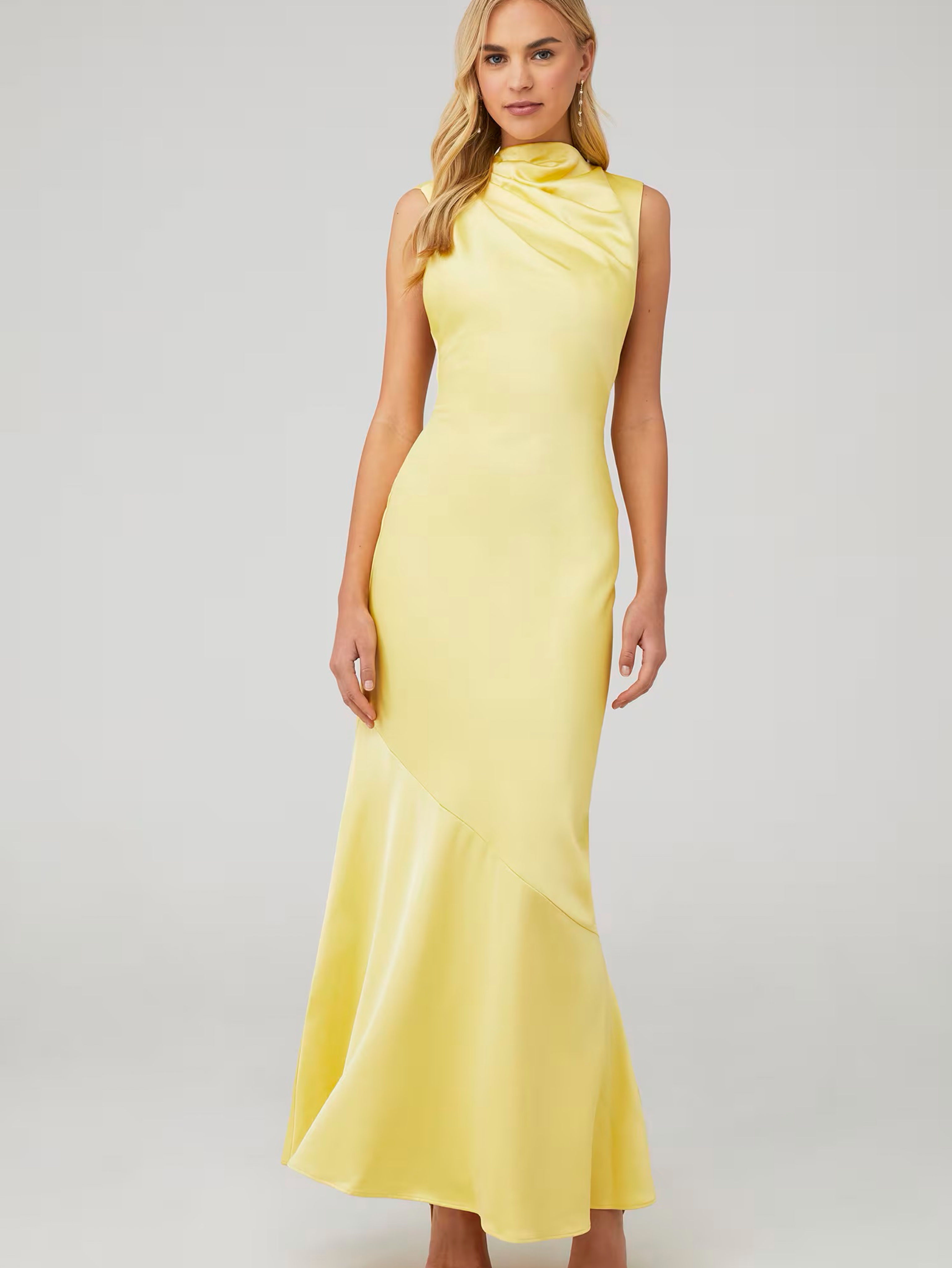 Significant Other Lana Yellow Dress