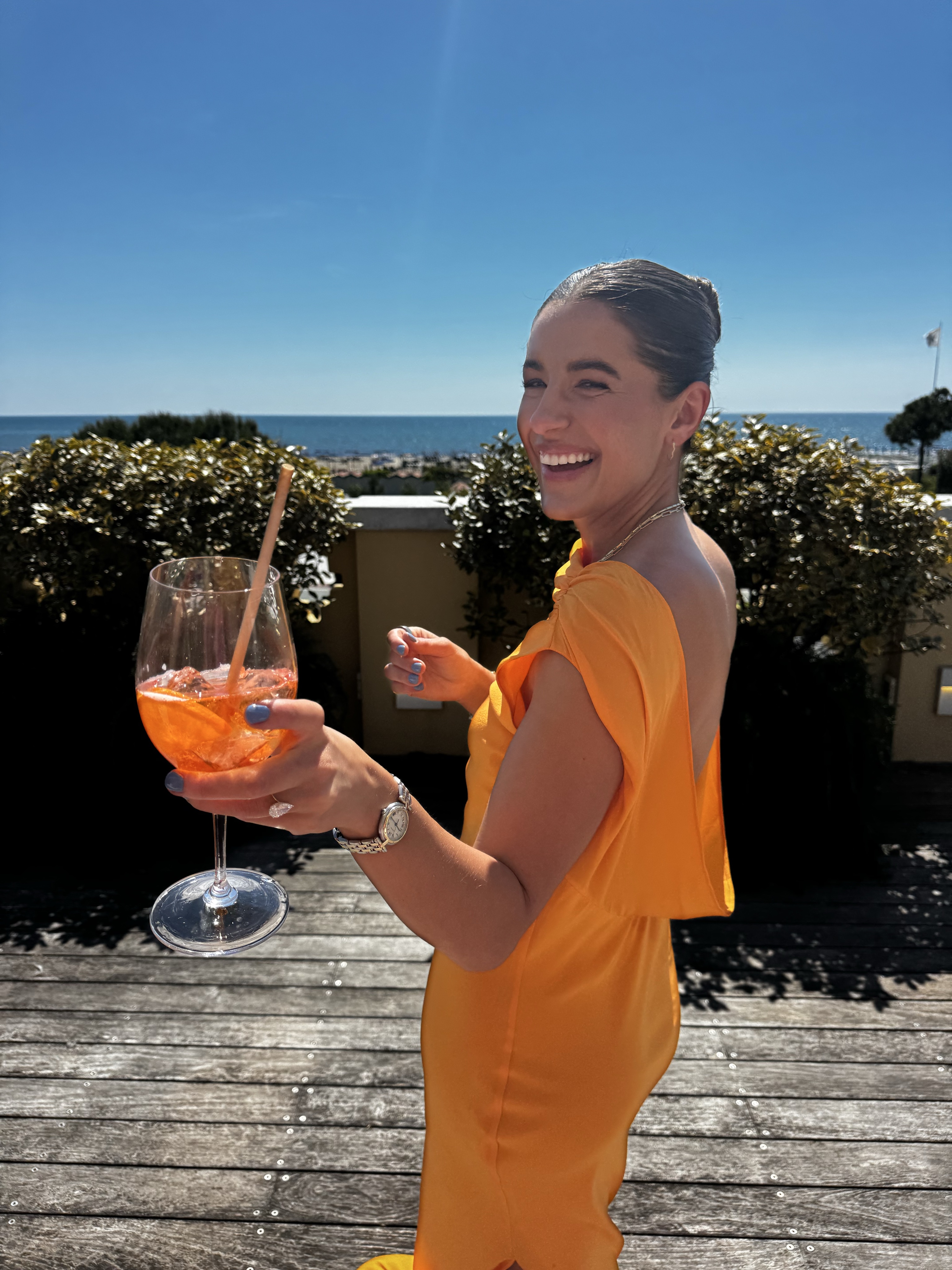 sir orange dress Sir The Label - Victoria Gown, Orange