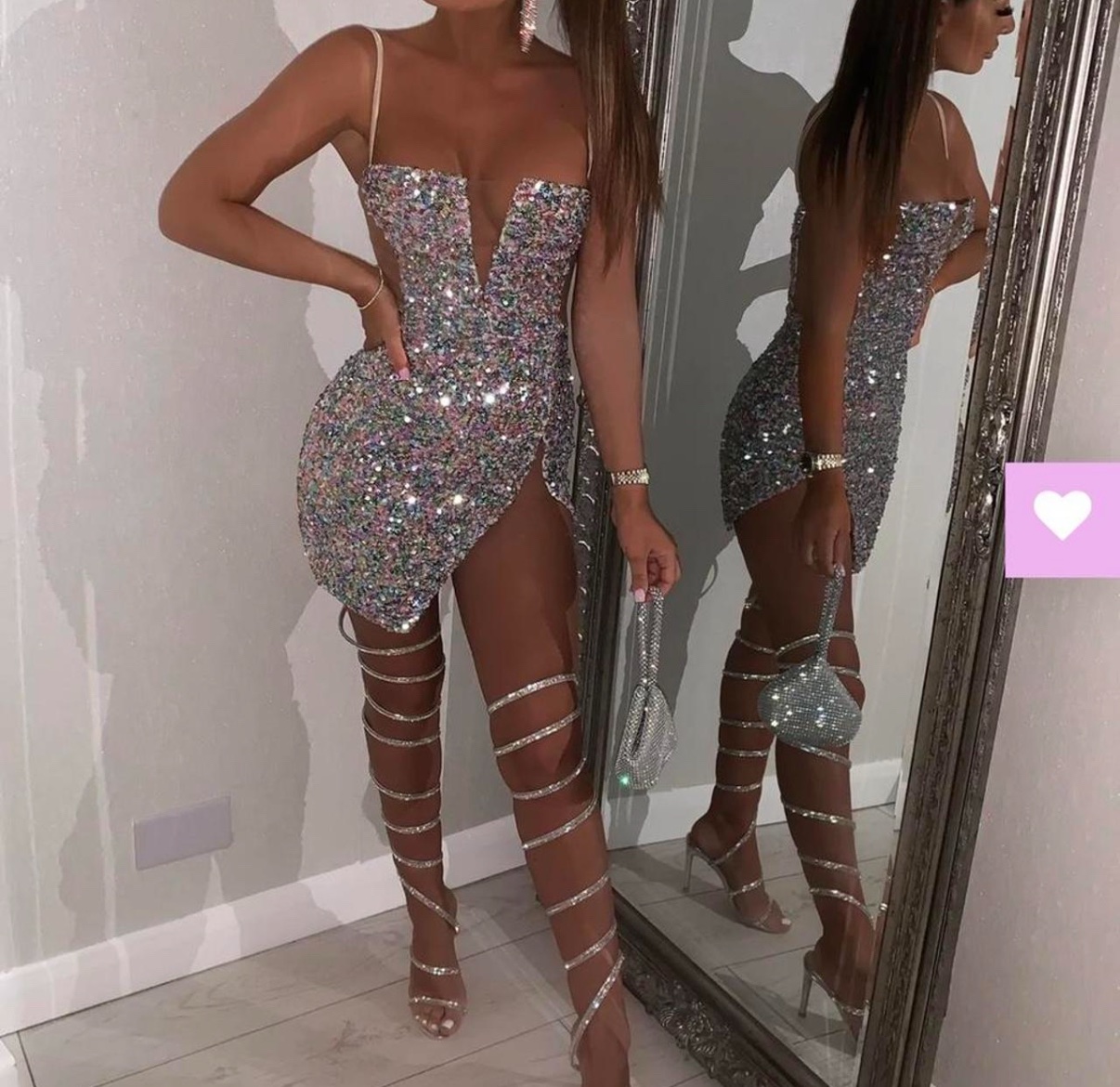 Dress Mezee Mermaid Dream Iridescent Sequin dress