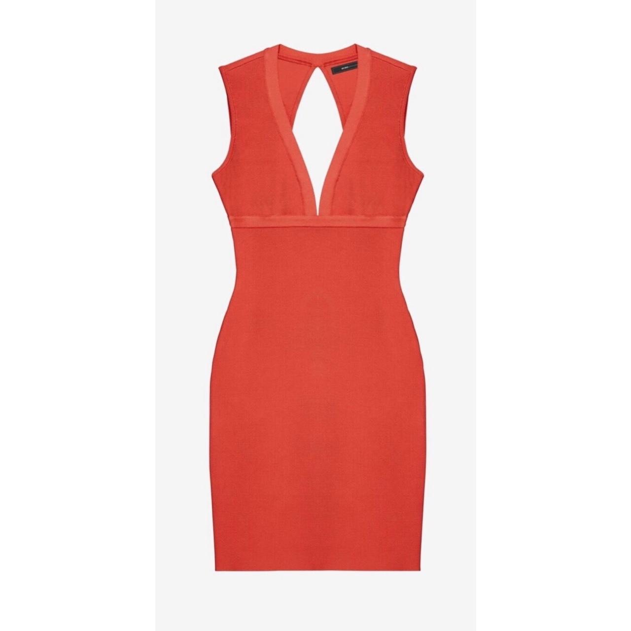 BCBG MAXAZRIA - Oralie Red Bodycon Dress