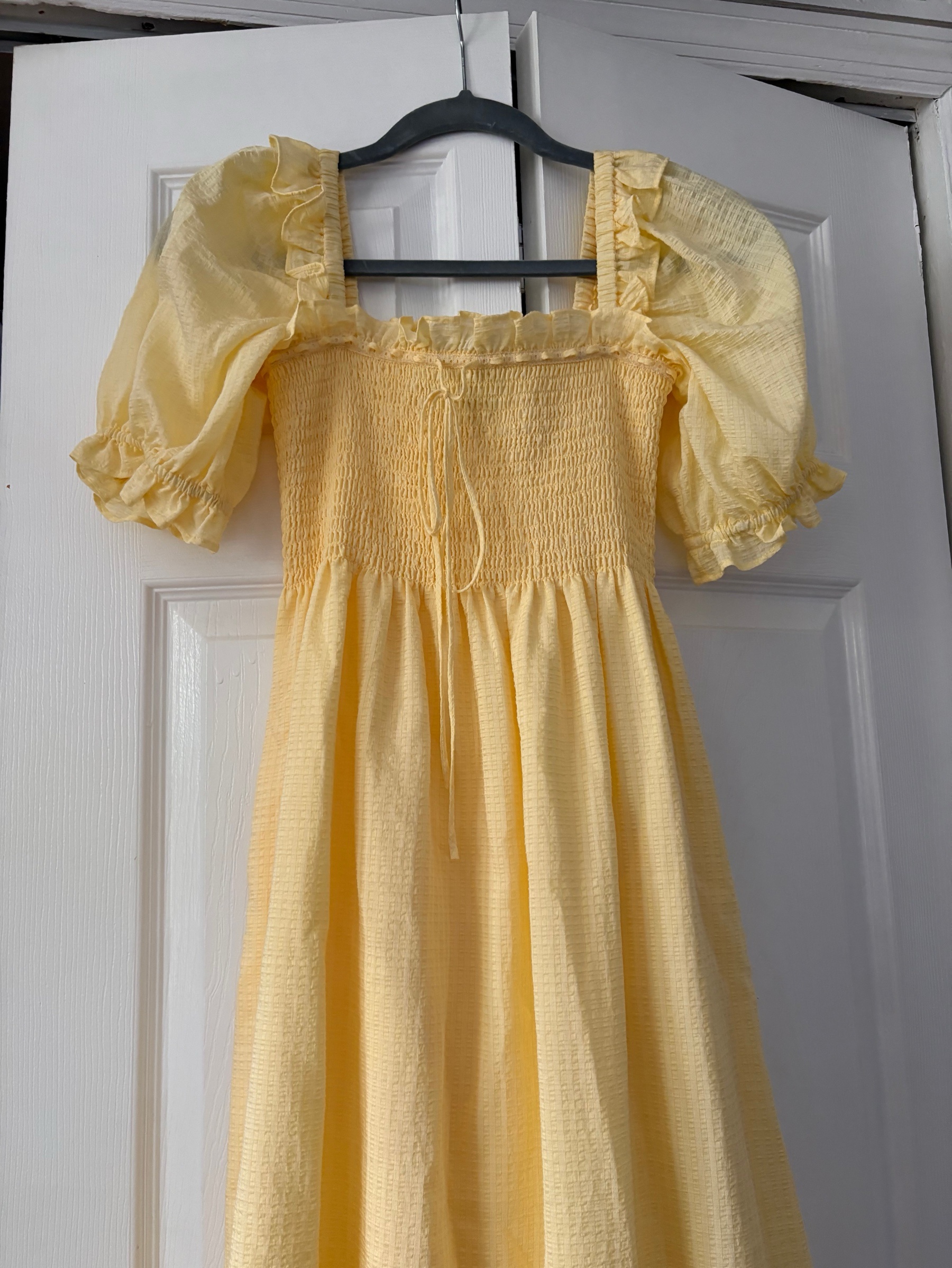 【House on the Hill】Smocking Dress Hill House Home Yellow Nap Dress by Hill House Home | Pickle