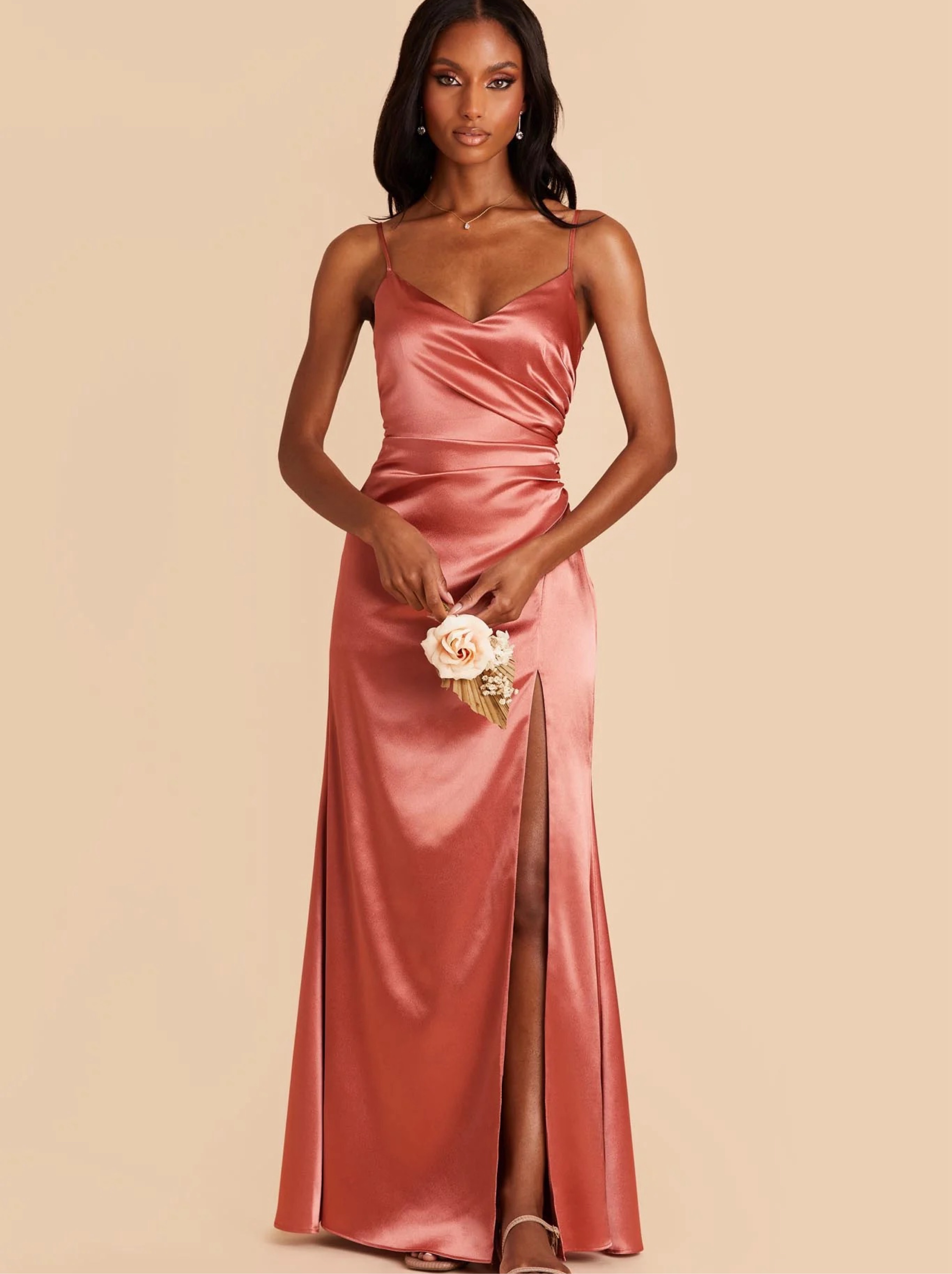 pink tulle dress prom A-Line Two Pieces Long Dress, Pink Formal Evening Dres PARTY DRESS EXPRESS - dress_type_Winter Formal up back for a Color:Burgundy Suede
