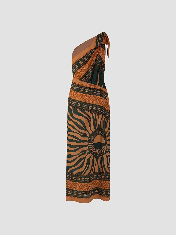 Johanna Ortiz Embracing Courage Cotton Ankle Dress
