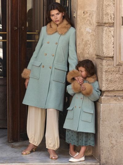 NEW* Doen Denevue Coat in Brighton Fog by Doen | Pickle