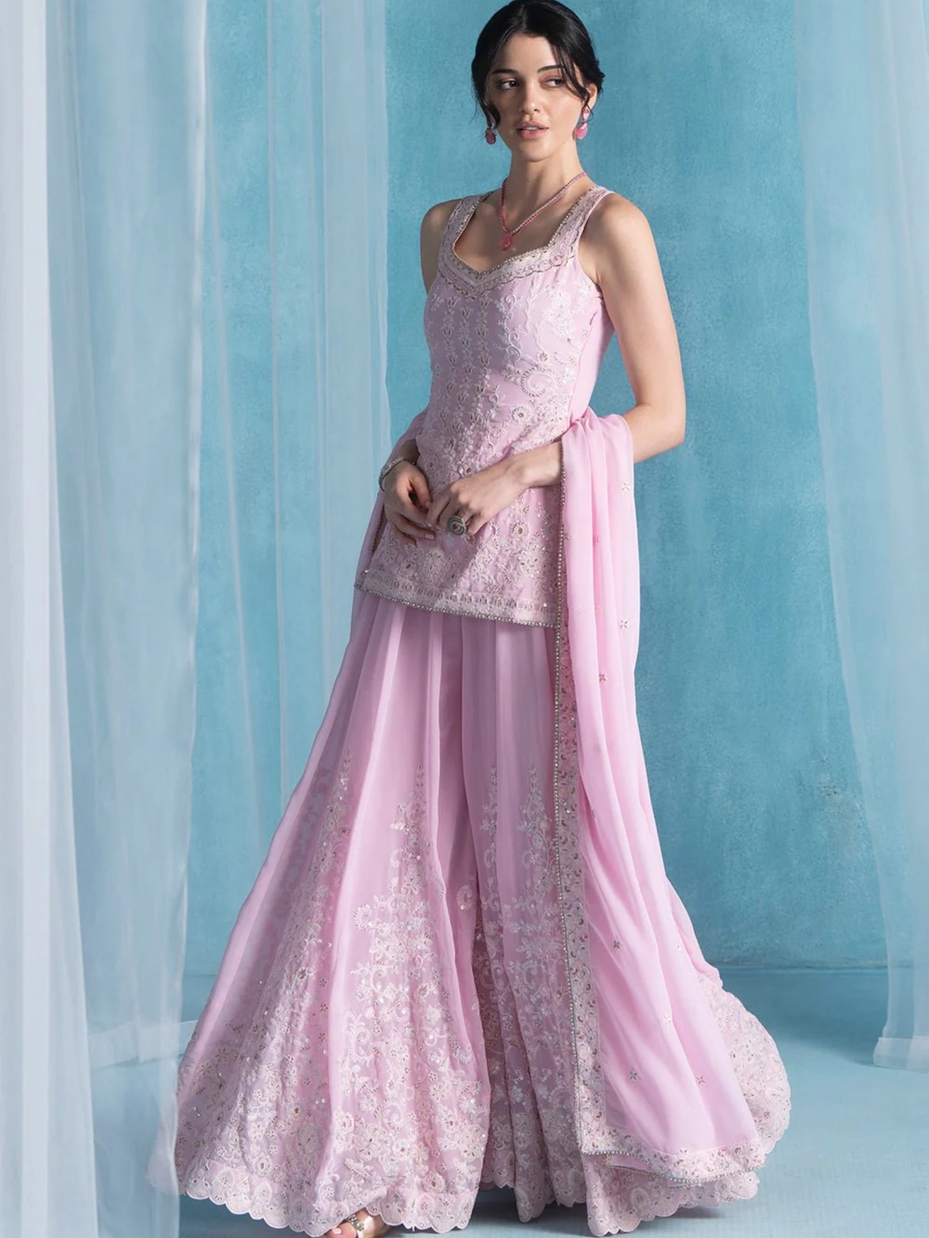 Lashkaraa Sharara Suit Indian weddings