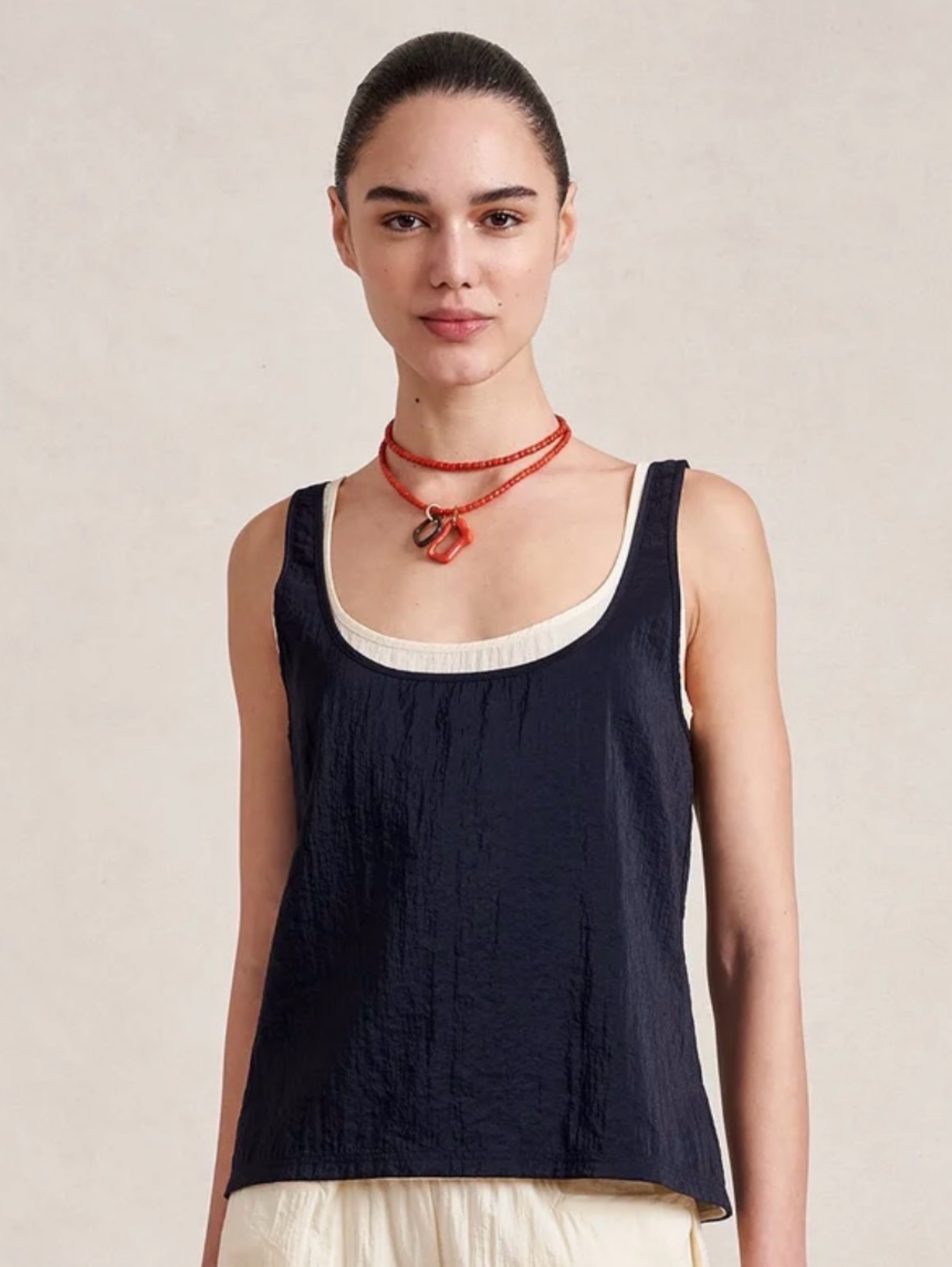 La Ligne Melodie Double-Layer Scoop Tank