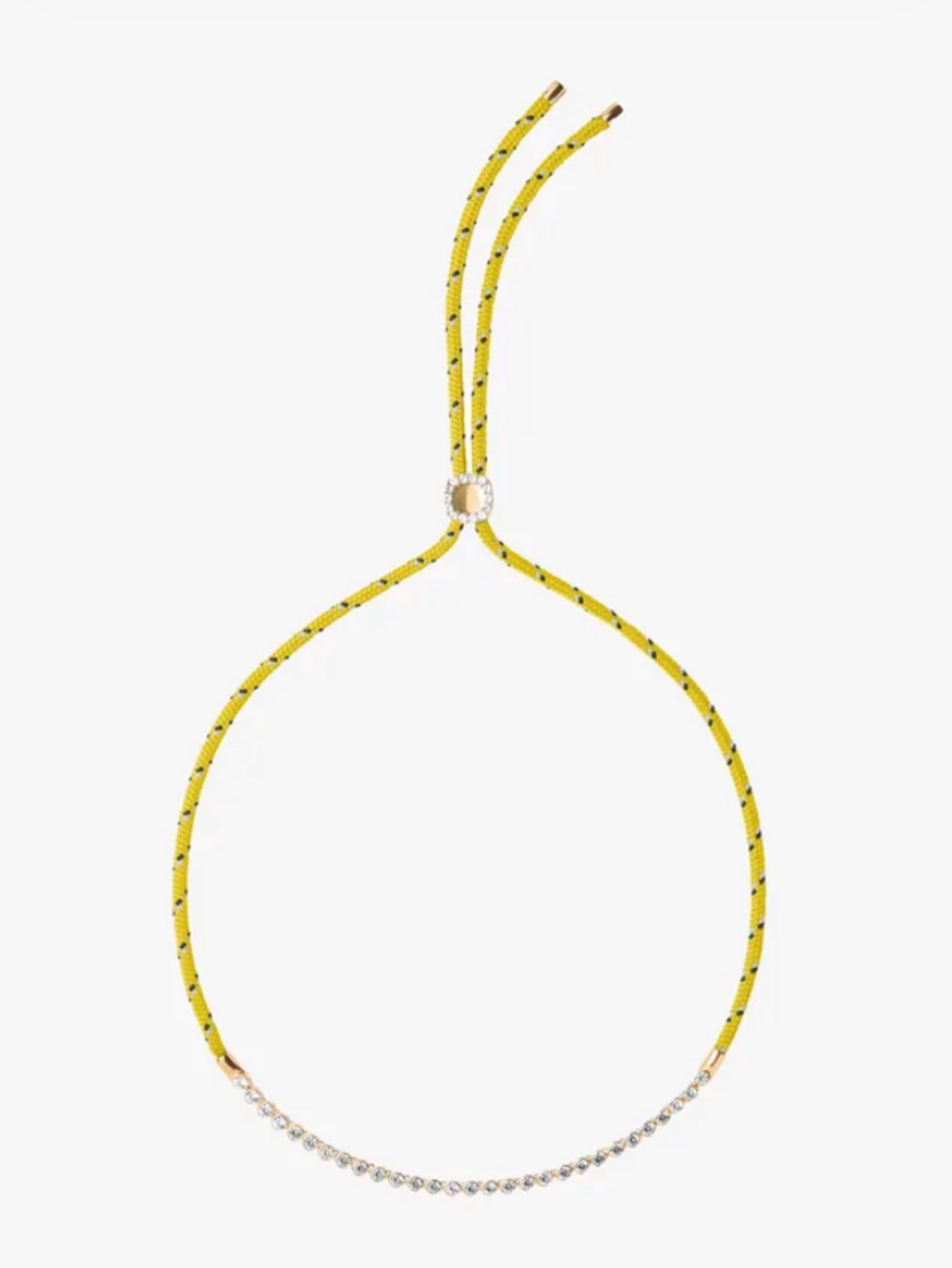 Yellow Dorsey Paracord Necklace