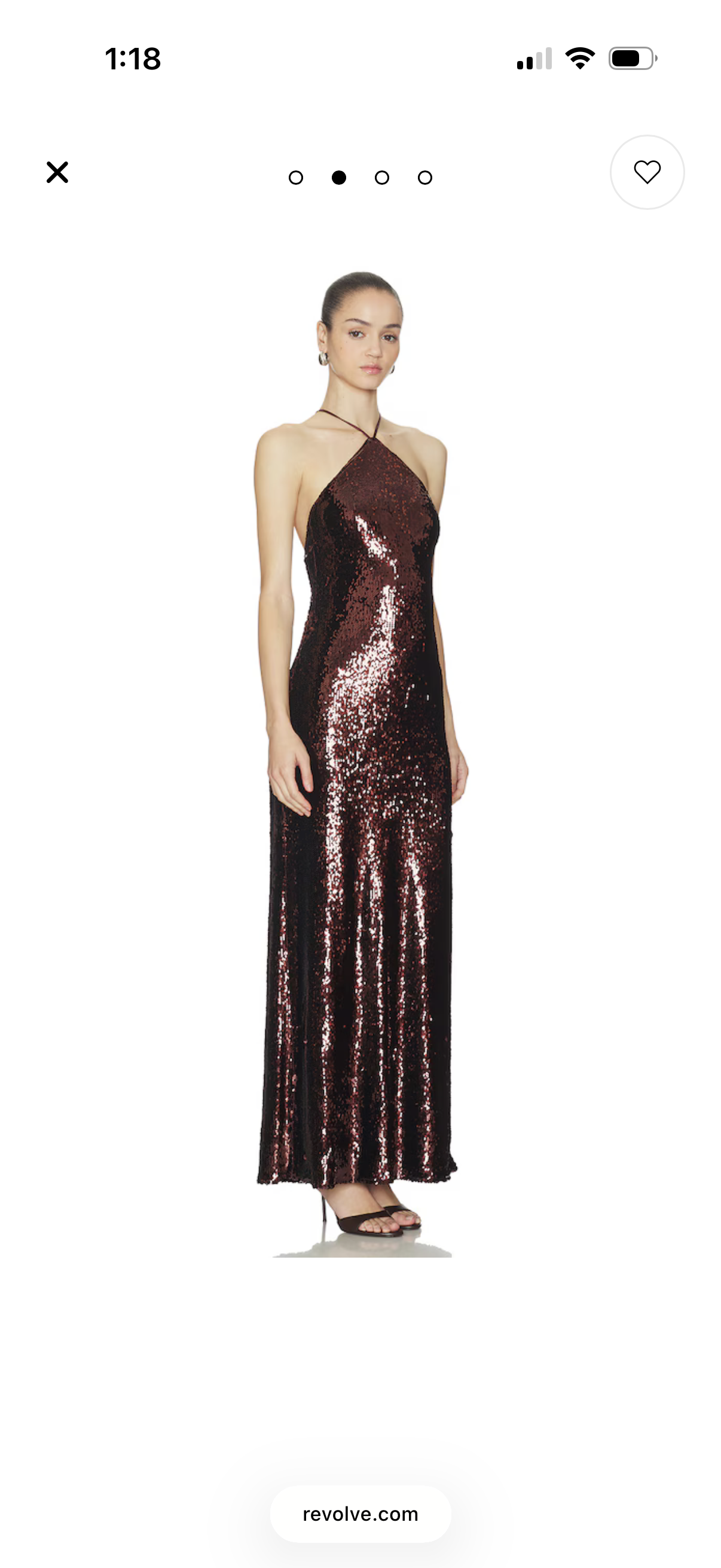 Brown Sequin Dress by Revolve - Pickle Brown Sequin Dress by Revolve - Pickle